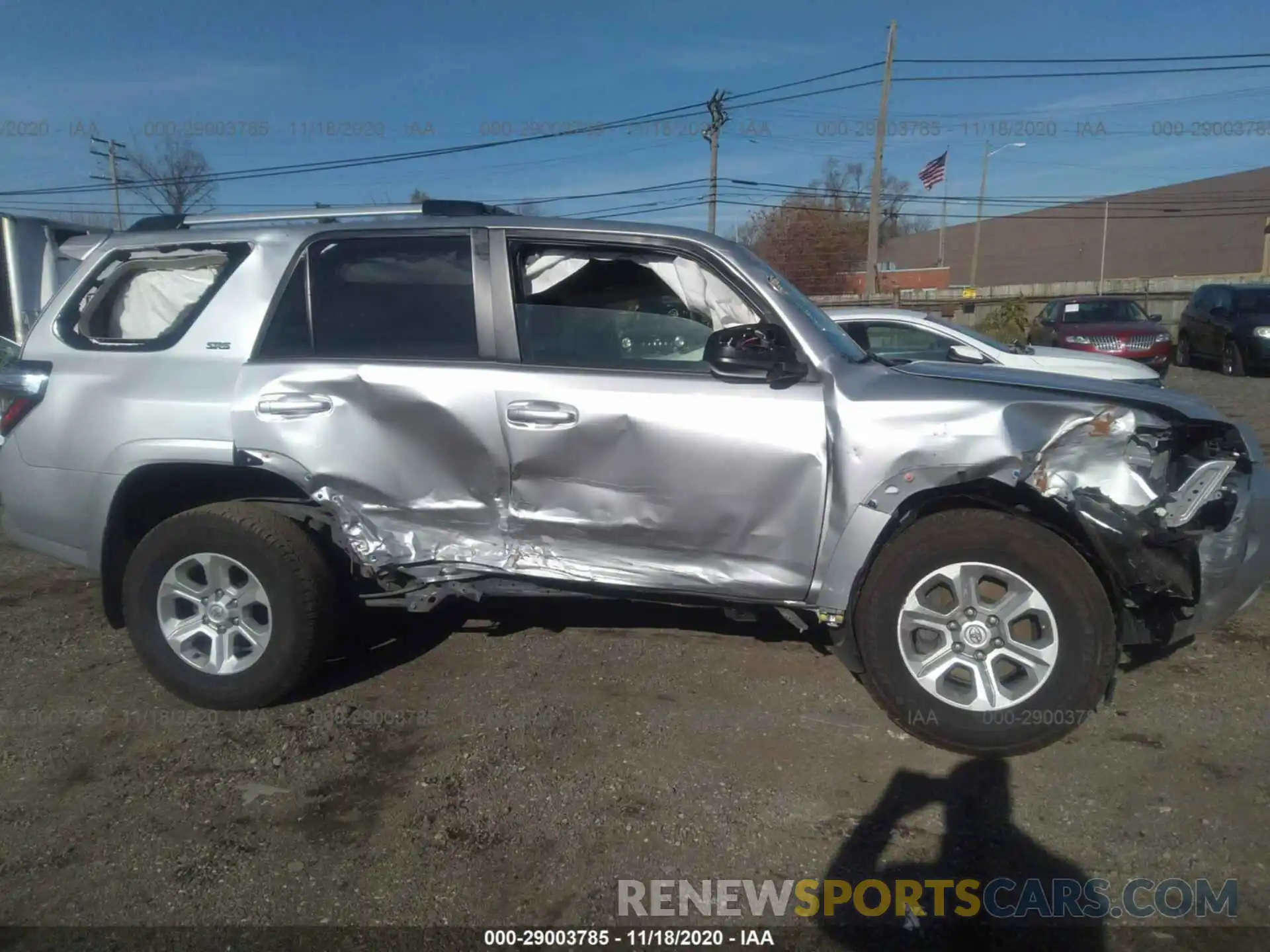 6 Photograph of a damaged car JTEBU5JR2K5663692 TOYOTA 4RUNNER 2019