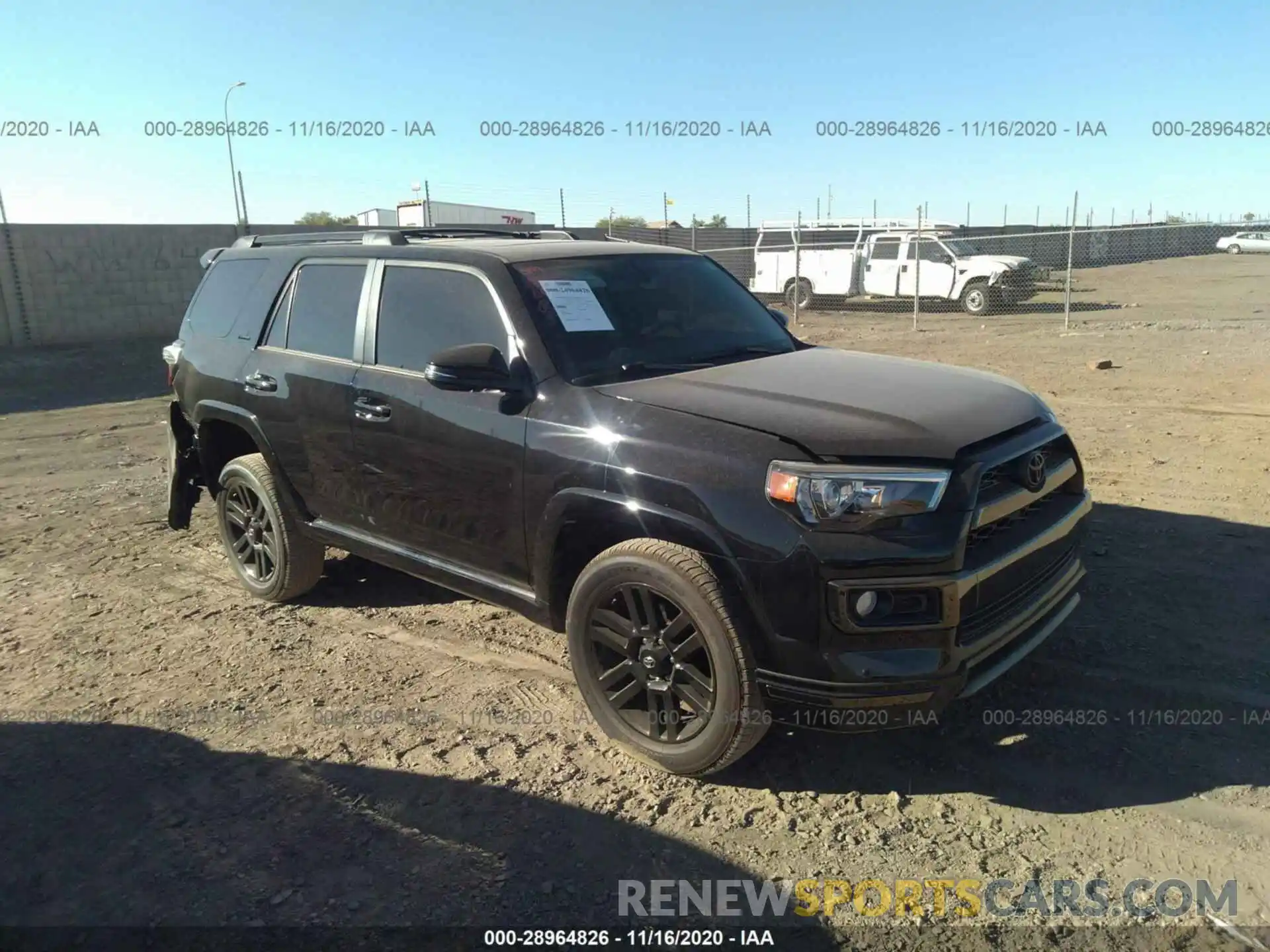 1 Photograph of a damaged car JTEBU5JR2K5663823 TOYOTA 4RUNNER 2019