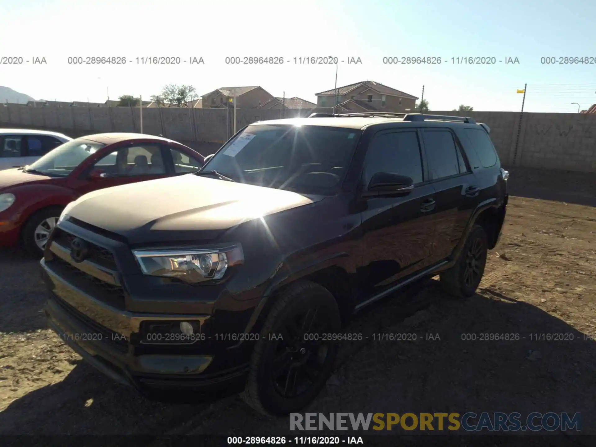 2 Photograph of a damaged car JTEBU5JR2K5663823 TOYOTA 4RUNNER 2019