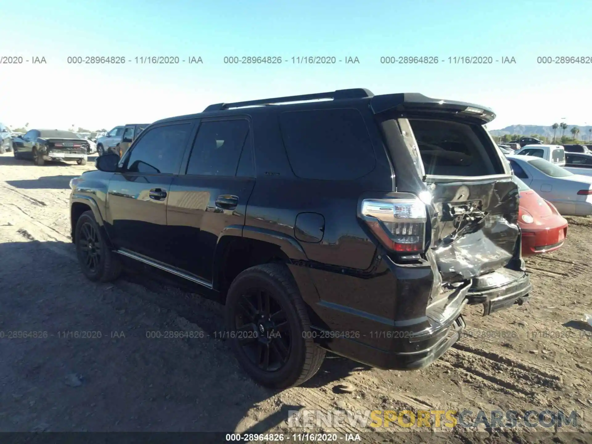 3 Фотография поврежденного автомобиля JTEBU5JR2K5663823 TOYOTA 4RUNNER 2019