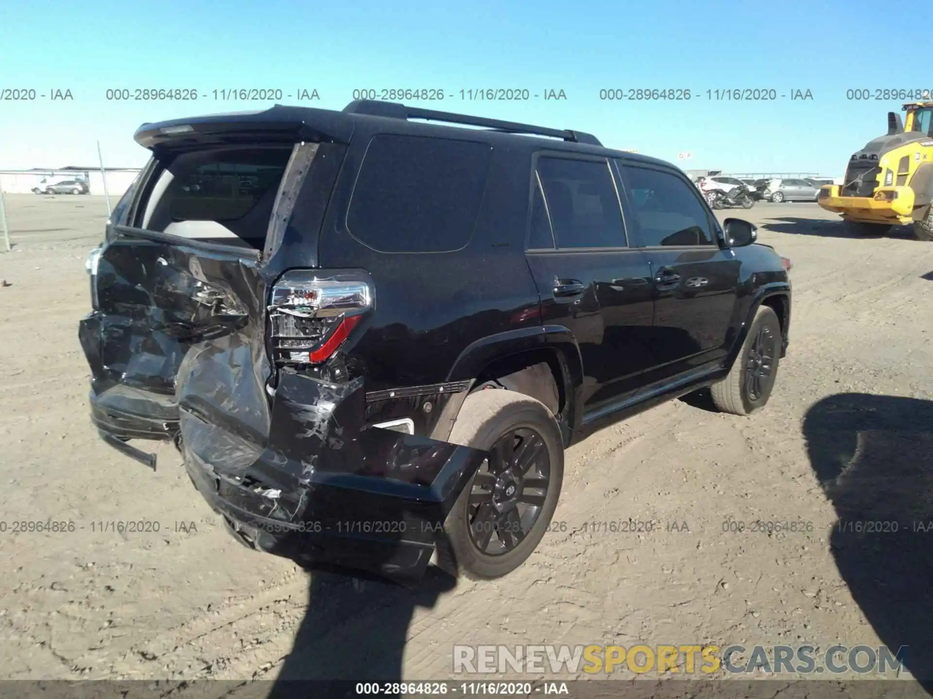 4 Фотография поврежденного автомобиля JTEBU5JR2K5663823 TOYOTA 4RUNNER 2019