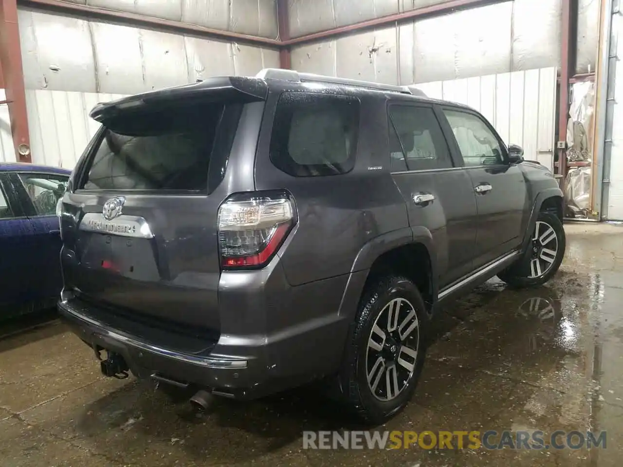 4 Фотография поврежденного автомобиля JTEBU5JR2K5664275 TOYOTA 4RUNNER 2019