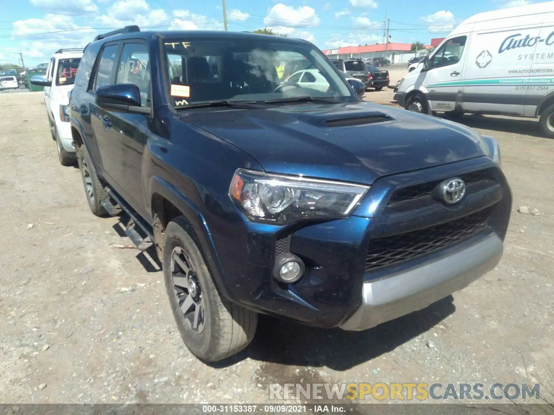 1 Photograph of a damaged car JTEBU5JR2K5665832 TOYOTA 4RUNNER 2019