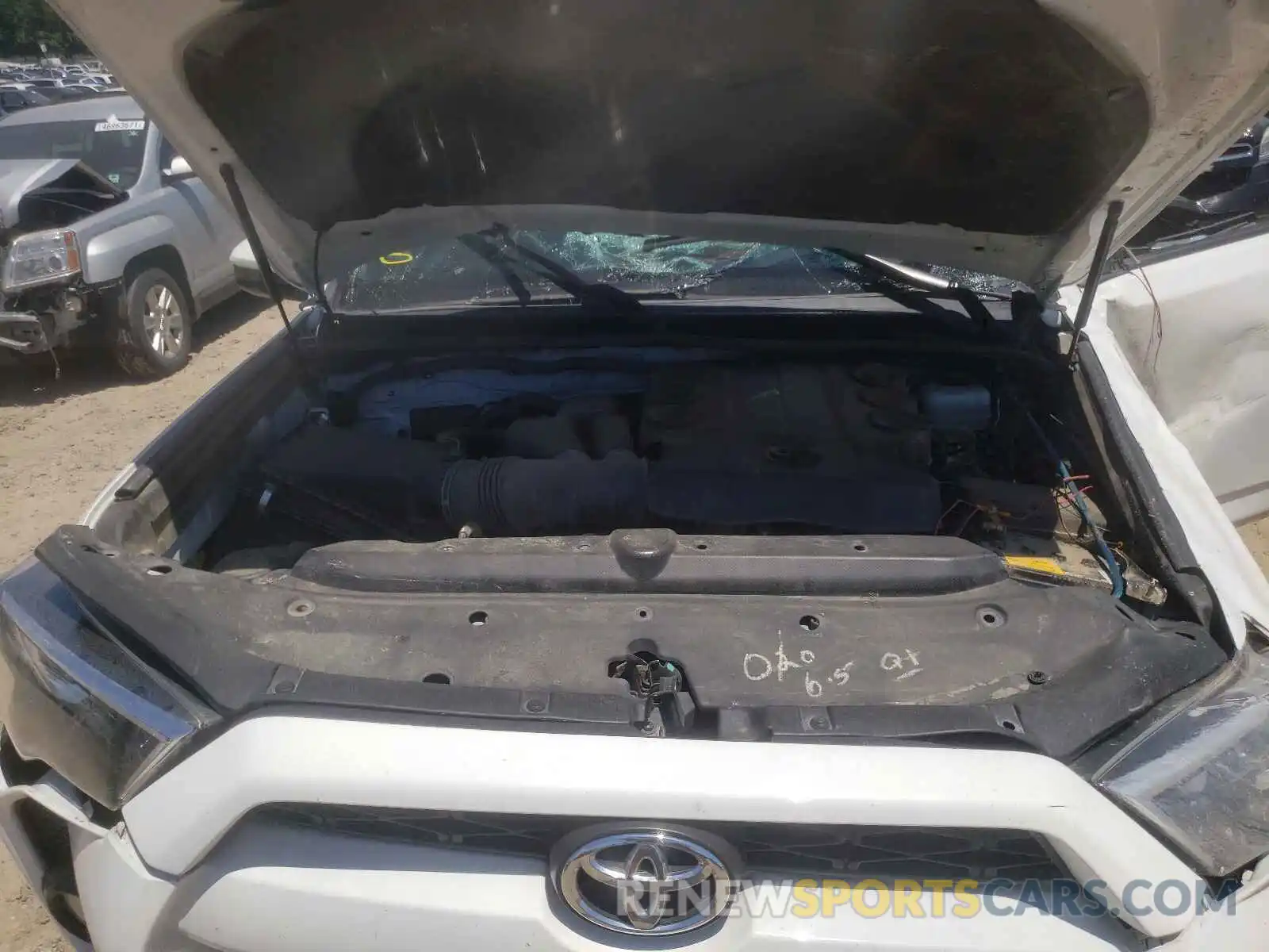 7 Photograph of a damaged car JTEBU5JR2K5666253 TOYOTA 4RUNNER 2019