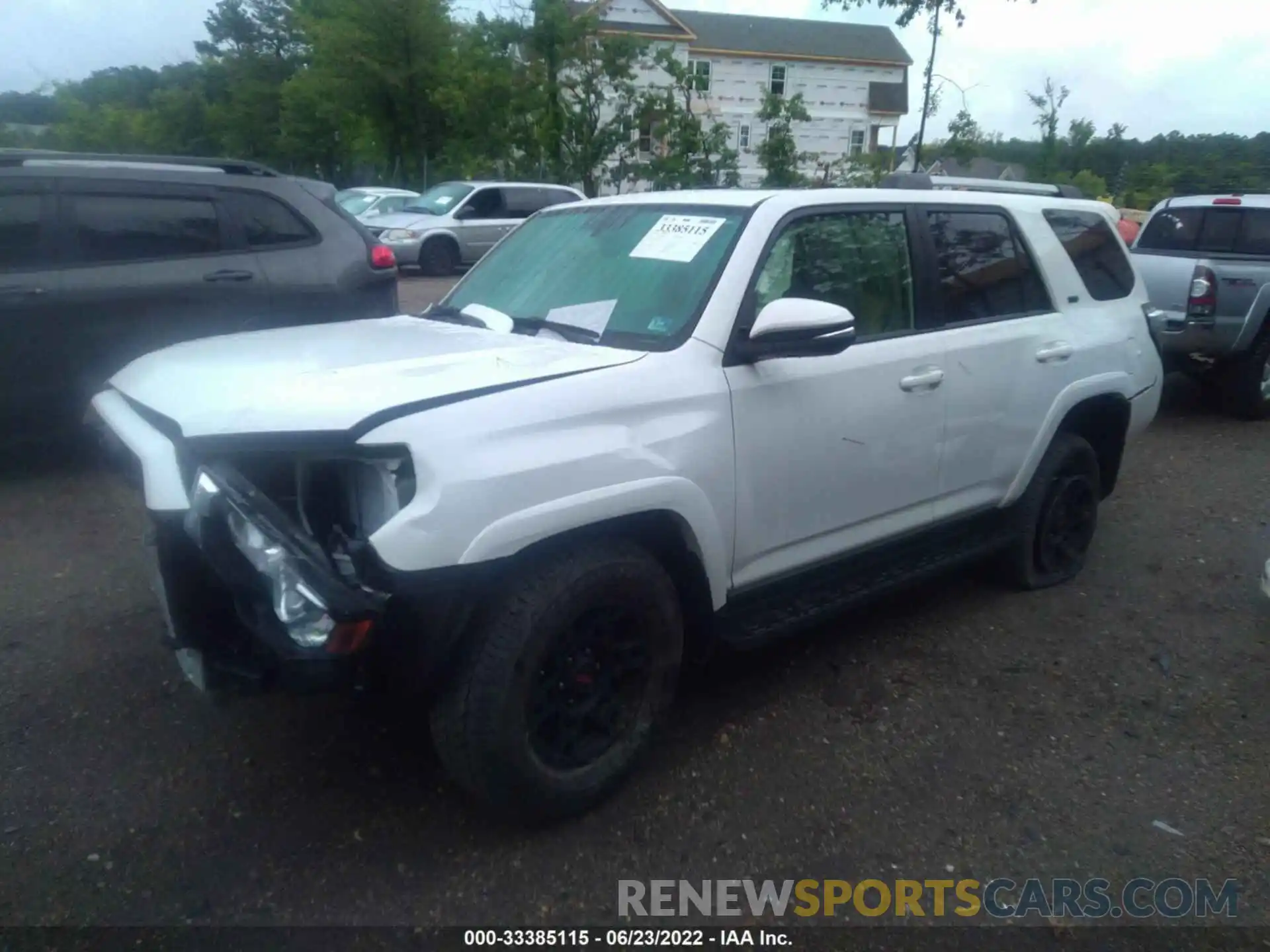 2 Фотография поврежденного автомобиля JTEBU5JR2K5666348 TOYOTA 4RUNNER 2019