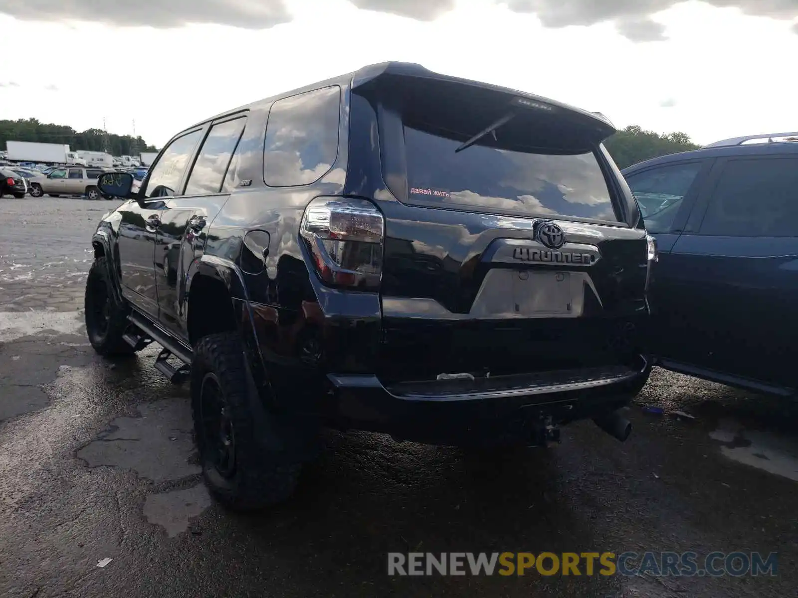 3 Фотография поврежденного автомобиля JTEBU5JR2K5667984 TOYOTA 4RUNNER 2019