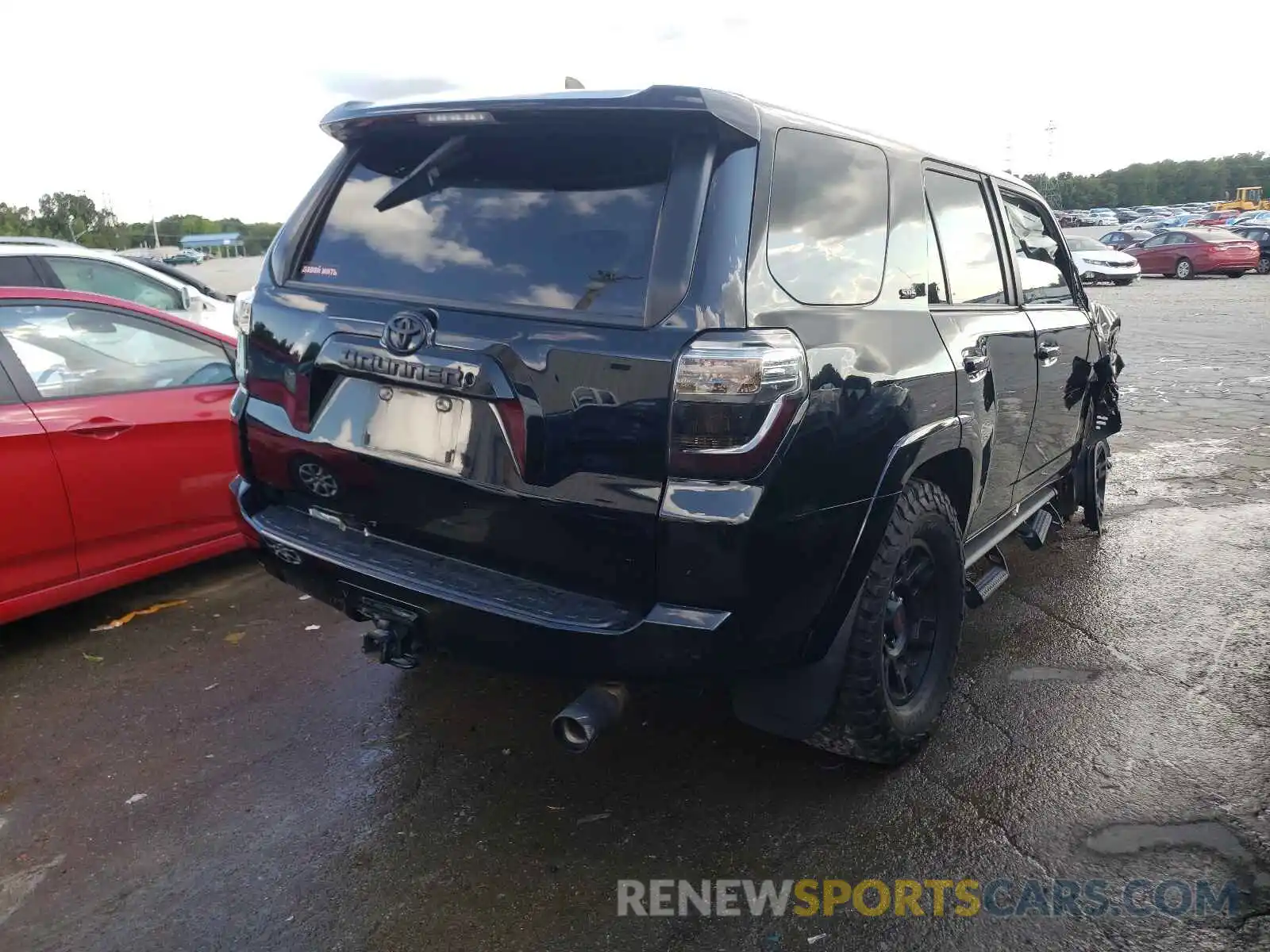 4 Photograph of a damaged car JTEBU5JR2K5667984 TOYOTA 4RUNNER 2019