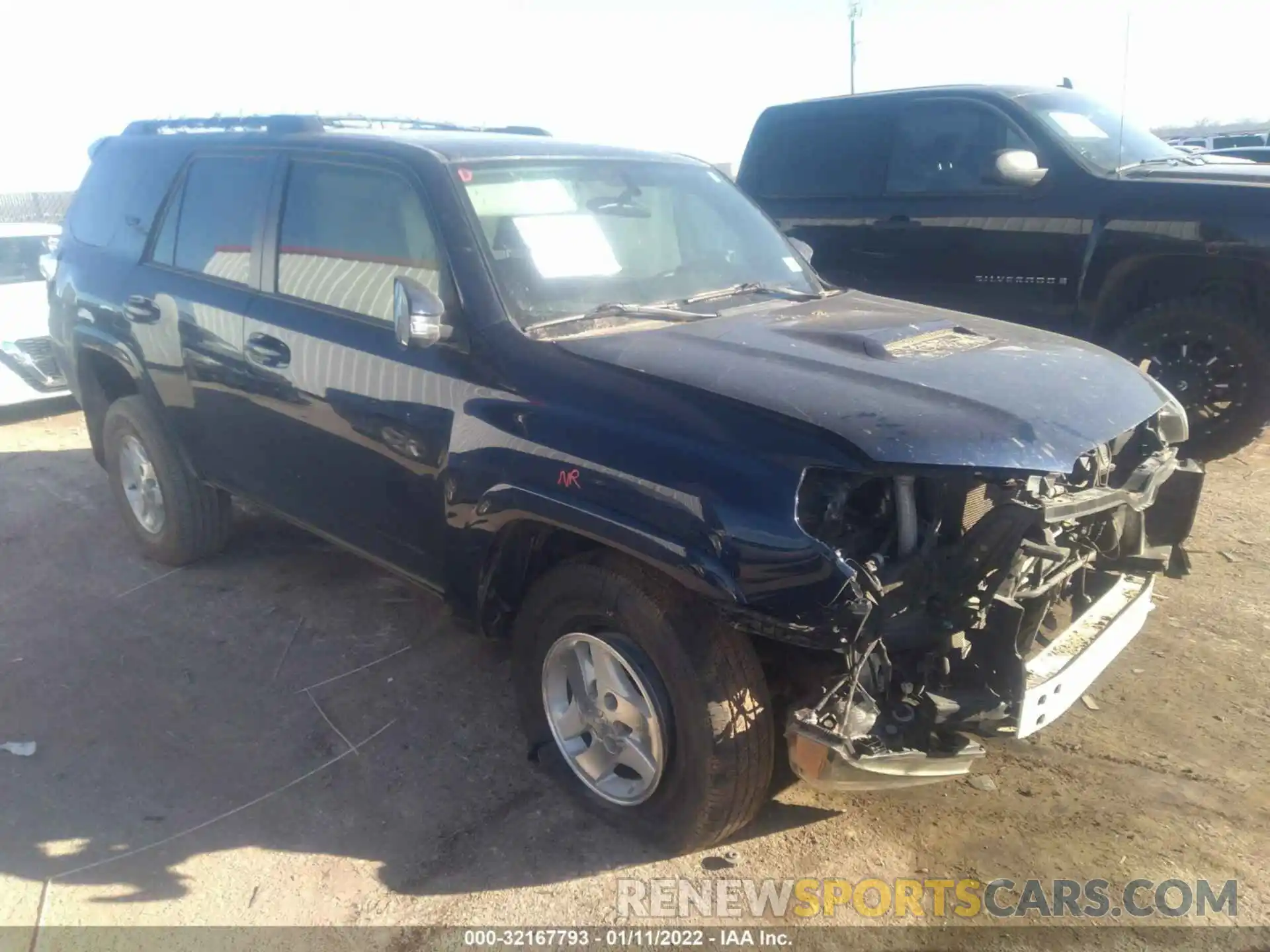 1 Photograph of a damaged car JTEBU5JR2K5668276 TOYOTA 4RUNNER 2019