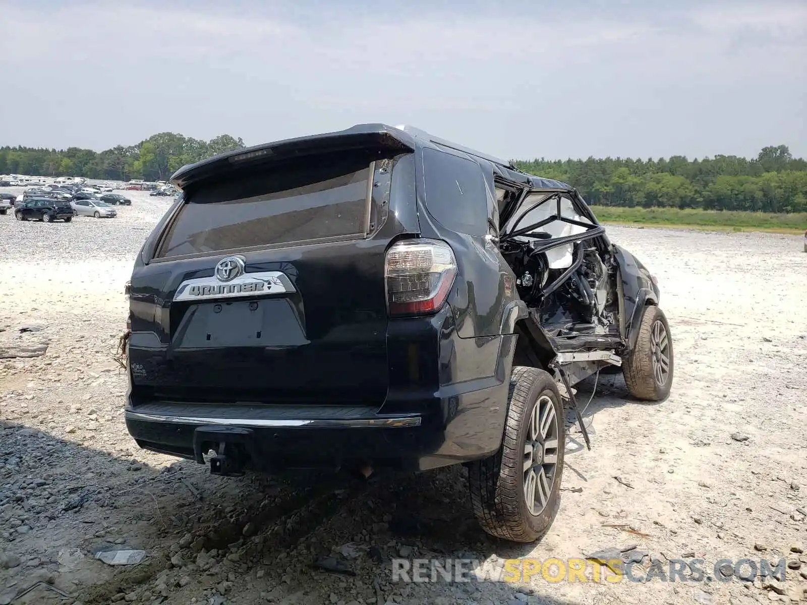 4 Фотография поврежденного автомобиля JTEBU5JR2K5673820 TOYOTA 4RUNNER 2019