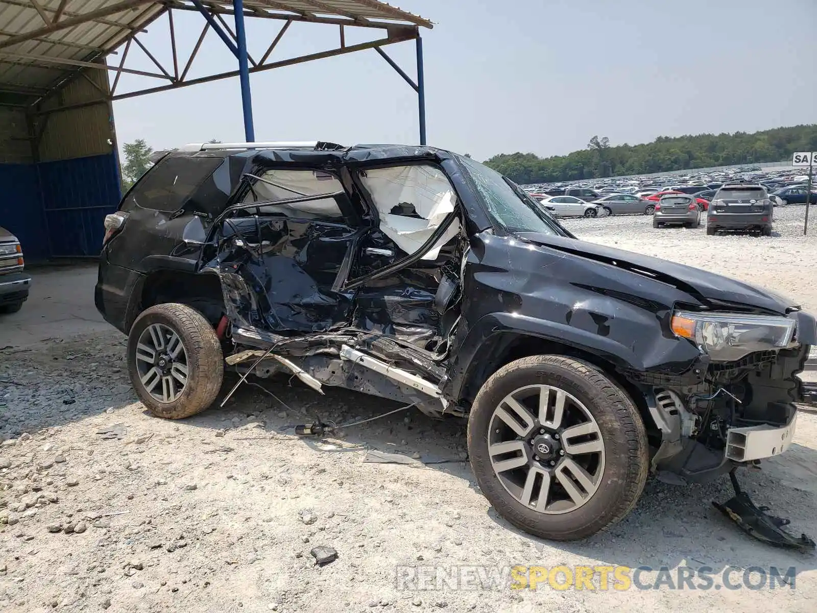 9 Photograph of a damaged car JTEBU5JR2K5673820 TOYOTA 4RUNNER 2019