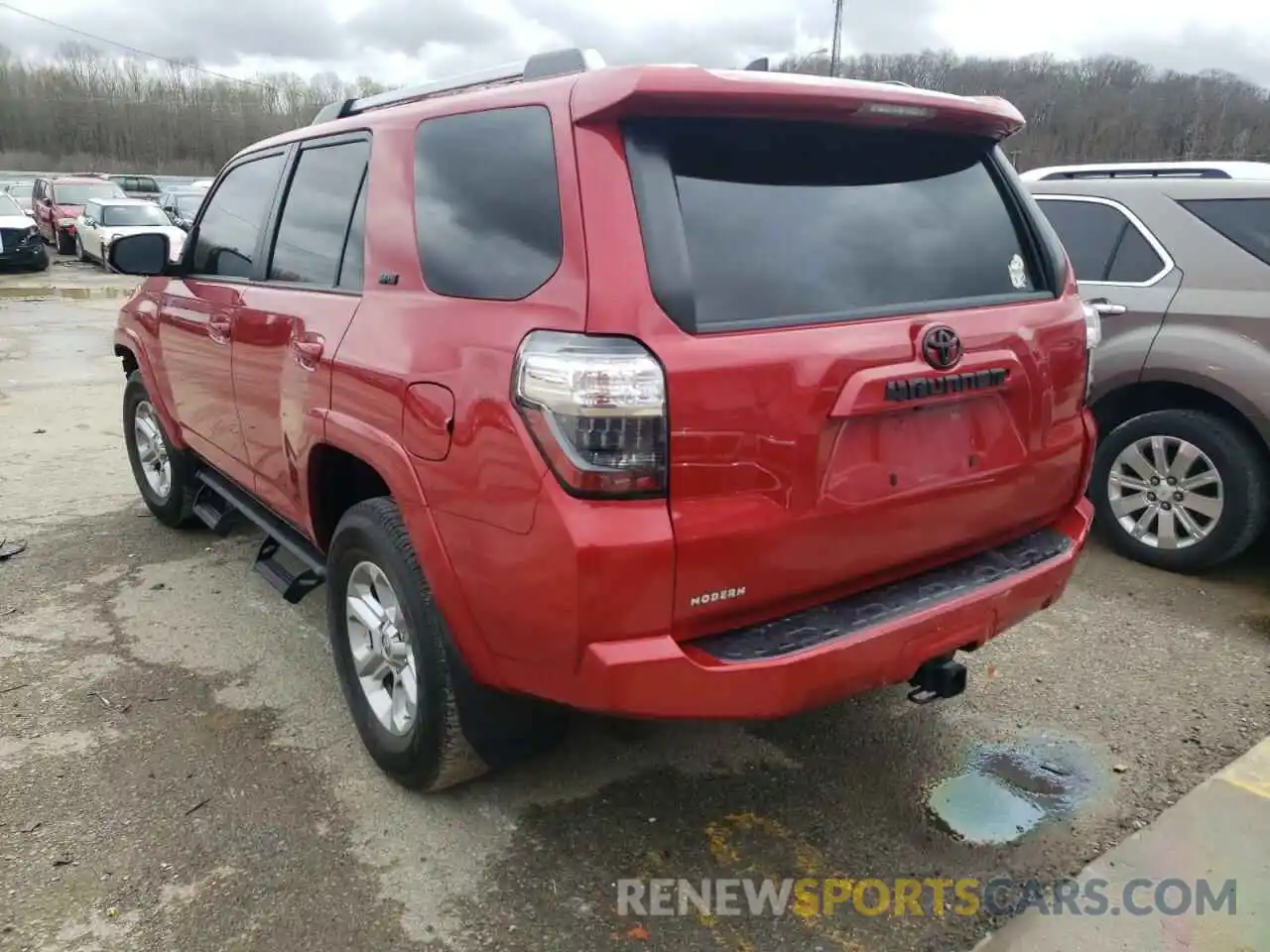 3 Photograph of a damaged car JTEBU5JR2K5674871 TOYOTA 4RUNNER 2019