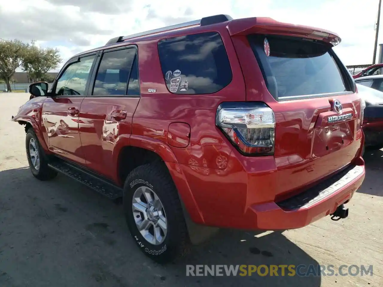 3 Фотография поврежденного автомобиля JTEBU5JR2K5675521 TOYOTA 4RUNNER 2019