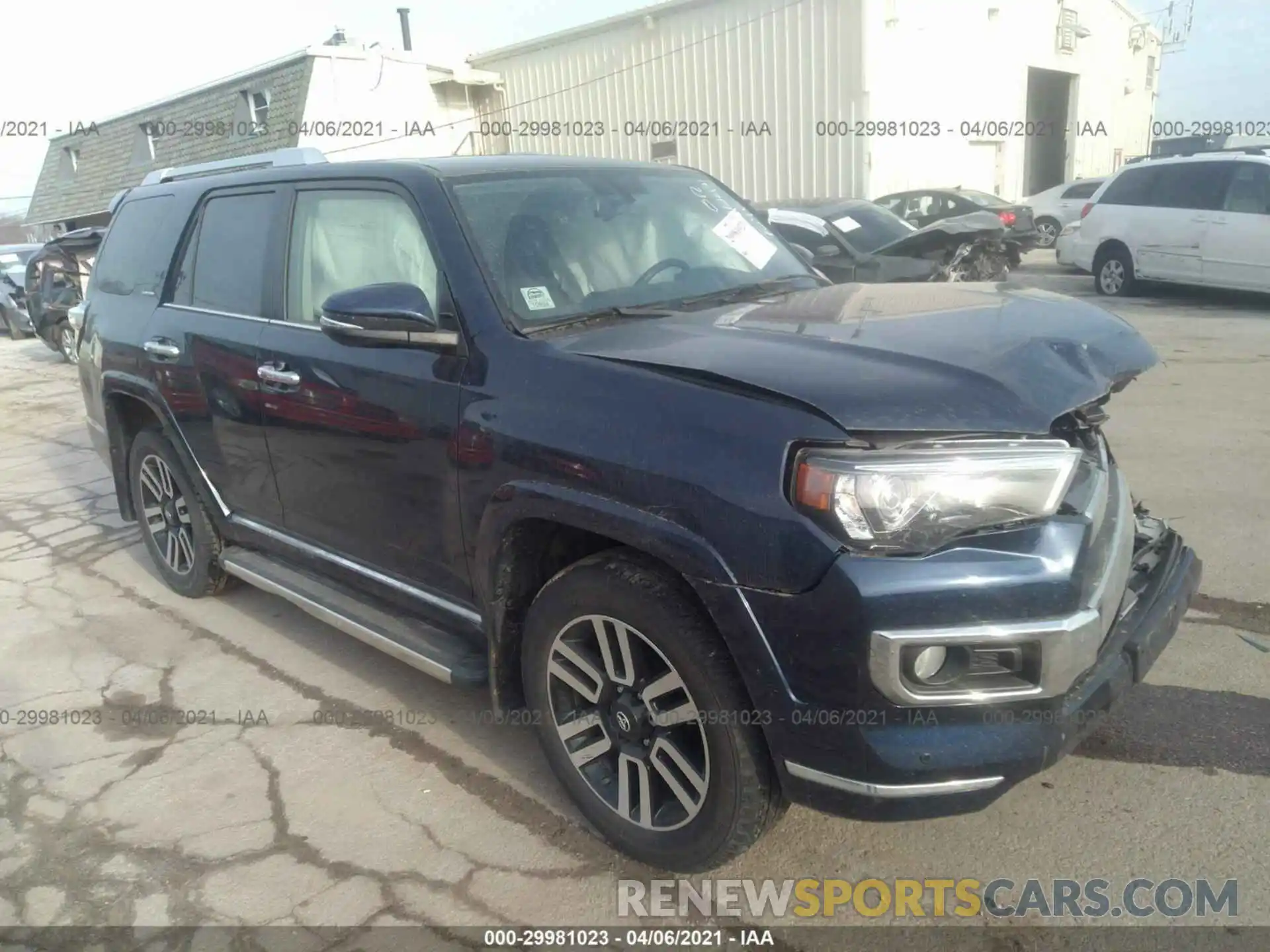 1 Photograph of a damaged car JTEBU5JR2K5677091 TOYOTA 4RUNNER 2019