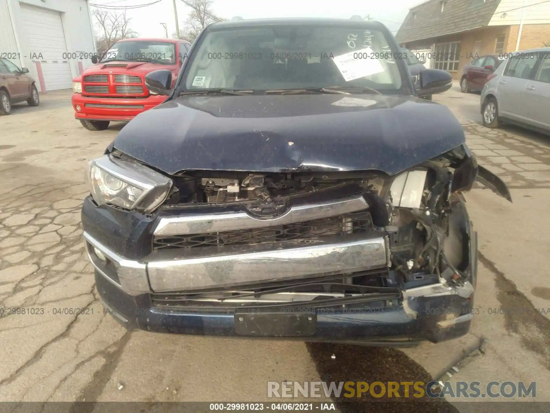 6 Photograph of a damaged car JTEBU5JR2K5677091 TOYOTA 4RUNNER 2019