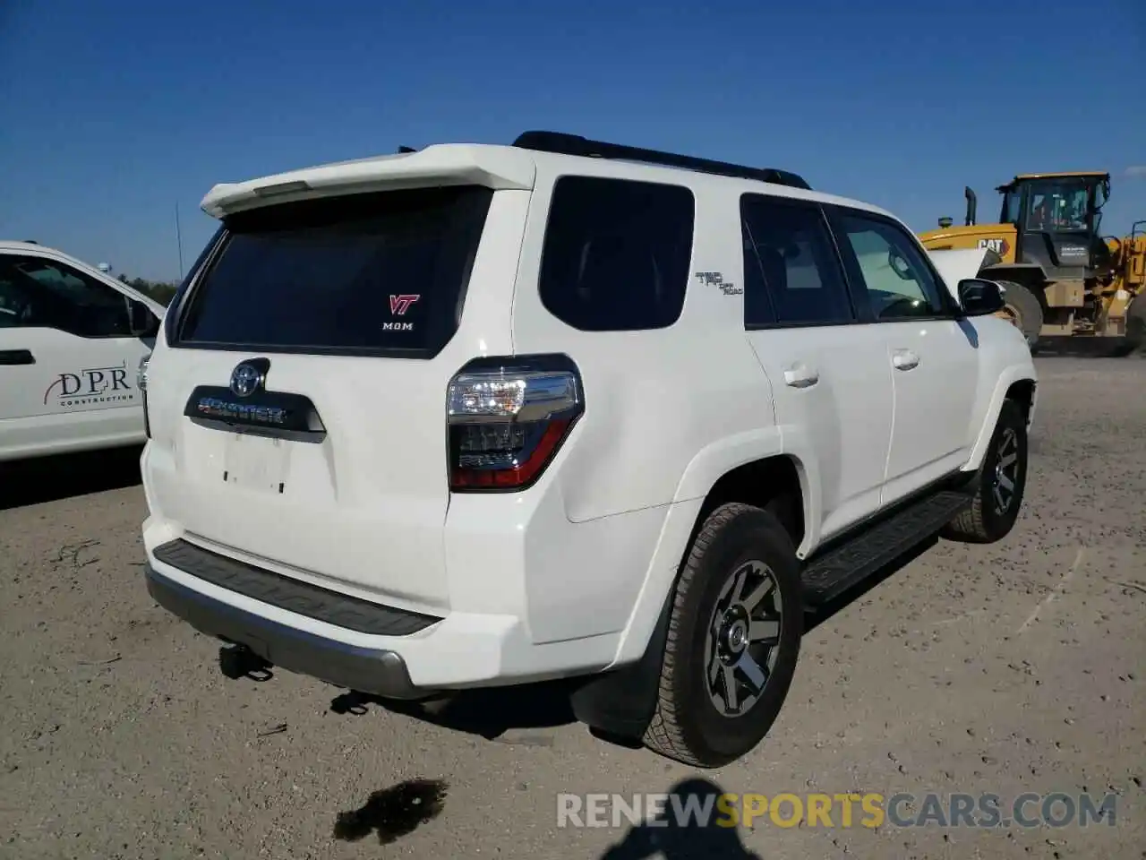 4 Фотография поврежденного автомобиля JTEBU5JR2K5678337 TOYOTA 4RUNNER 2019