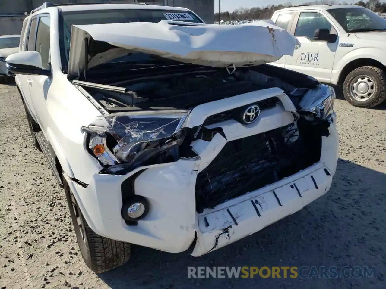 9 Photograph of a damaged car JTEBU5JR2K5678337 TOYOTA 4RUNNER 2019