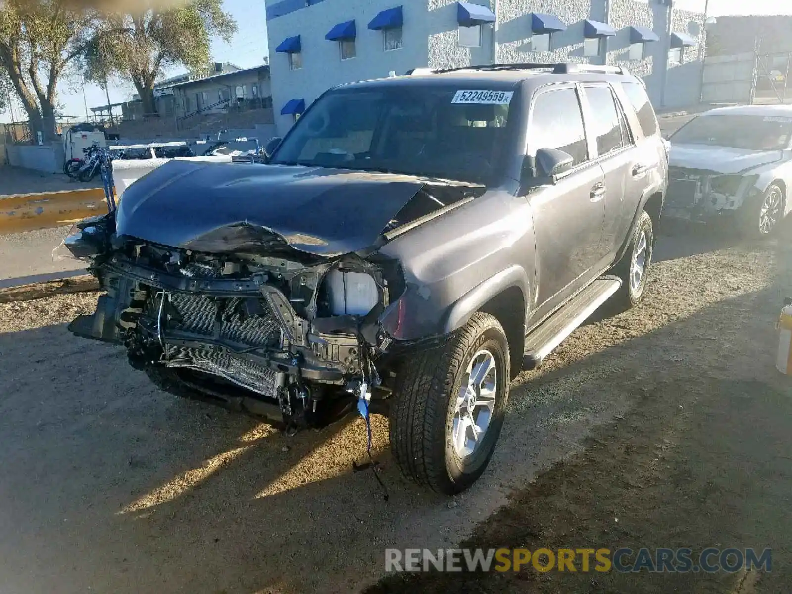 2 Photograph of a damaged car JTEBU5JR2K5681027 TOYOTA 4RUNNER 2019