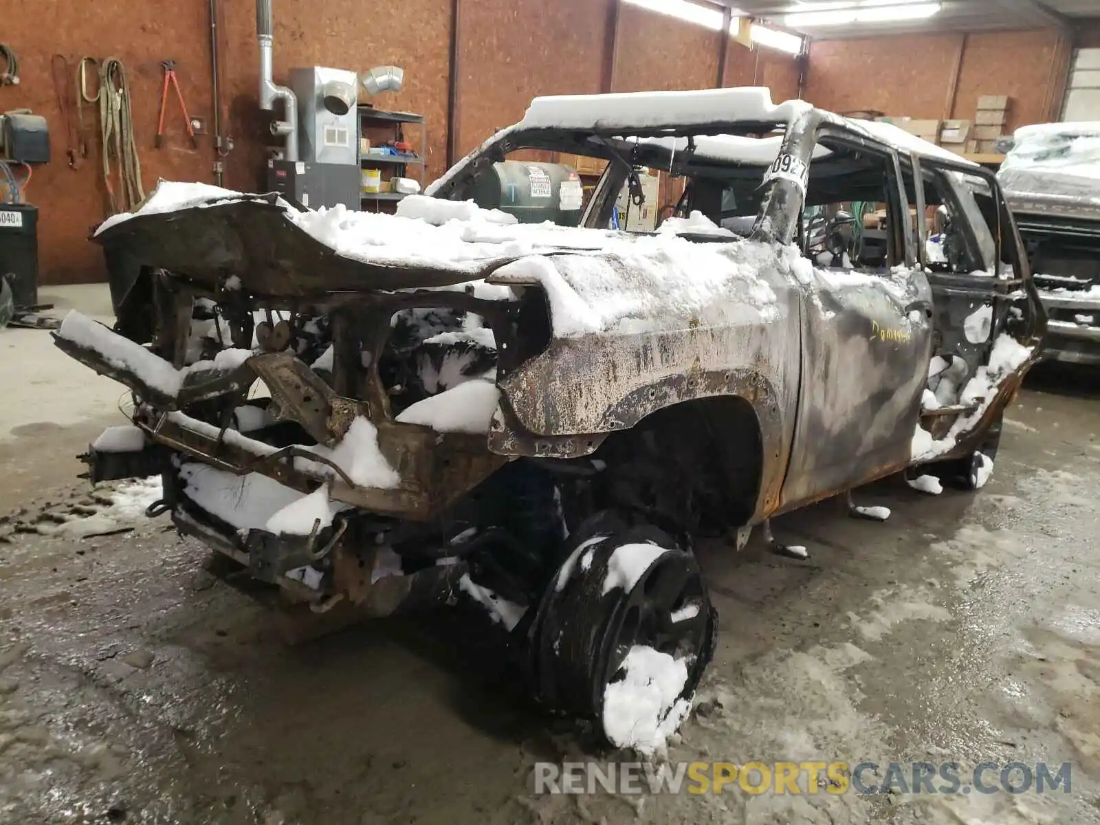 2 Photograph of a damaged car JTEBU5JR2K5681819 TOYOTA 4RUNNER 2019