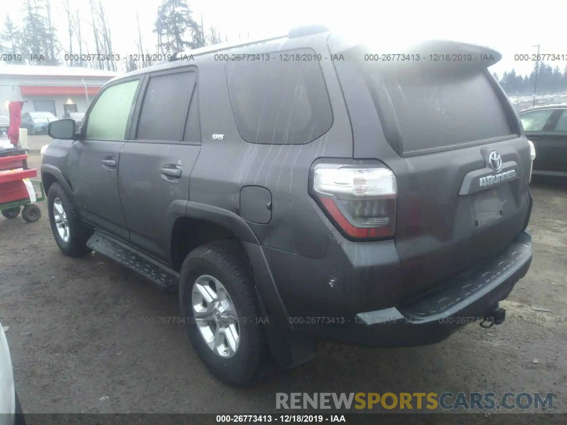 3 Photograph of a damaged car JTEBU5JR2K5682467 TOYOTA 4RUNNER 2019