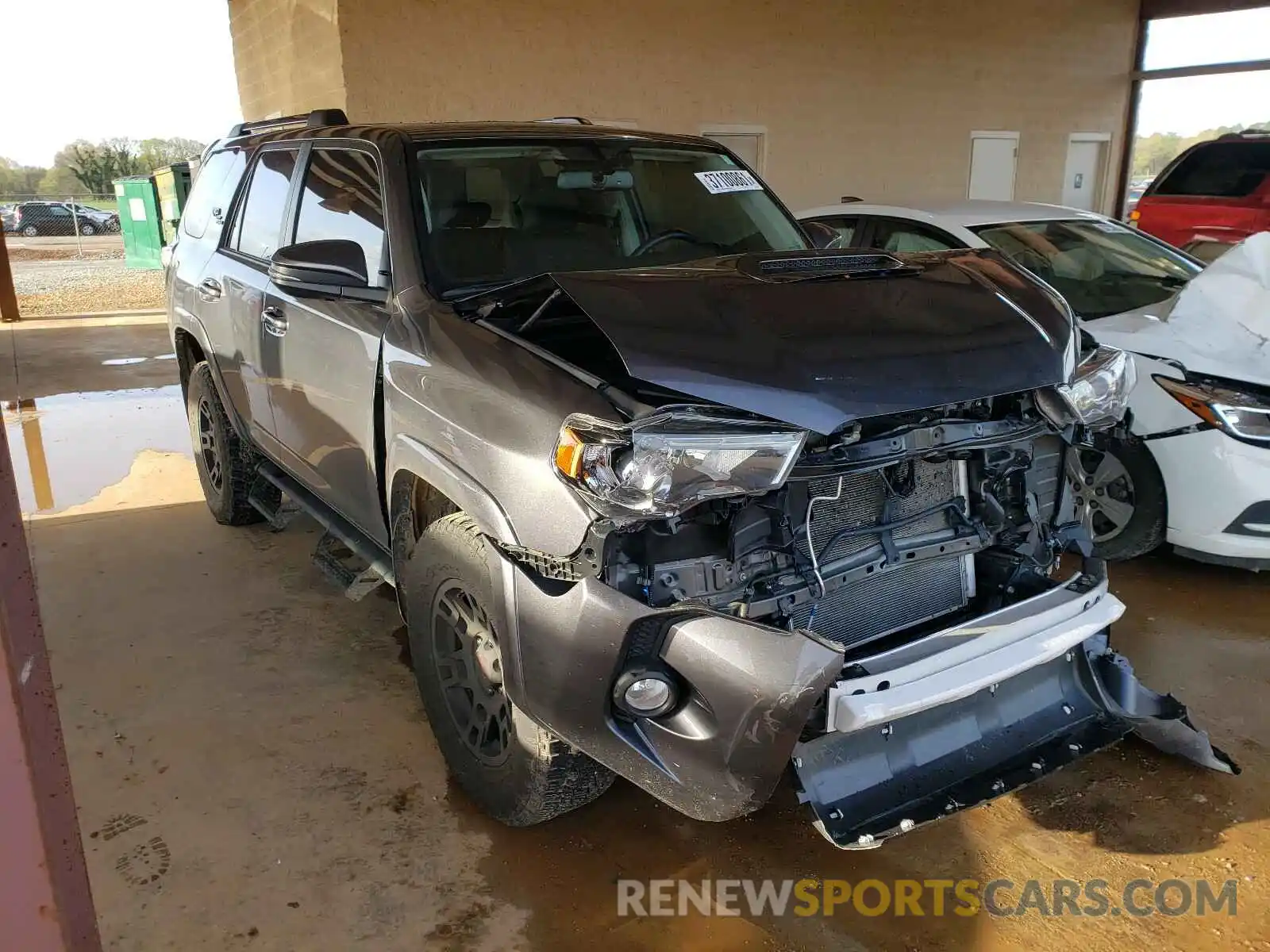 1 Photograph of a damaged car JTEBU5JR2K5683408 TOYOTA 4RUNNER 2019