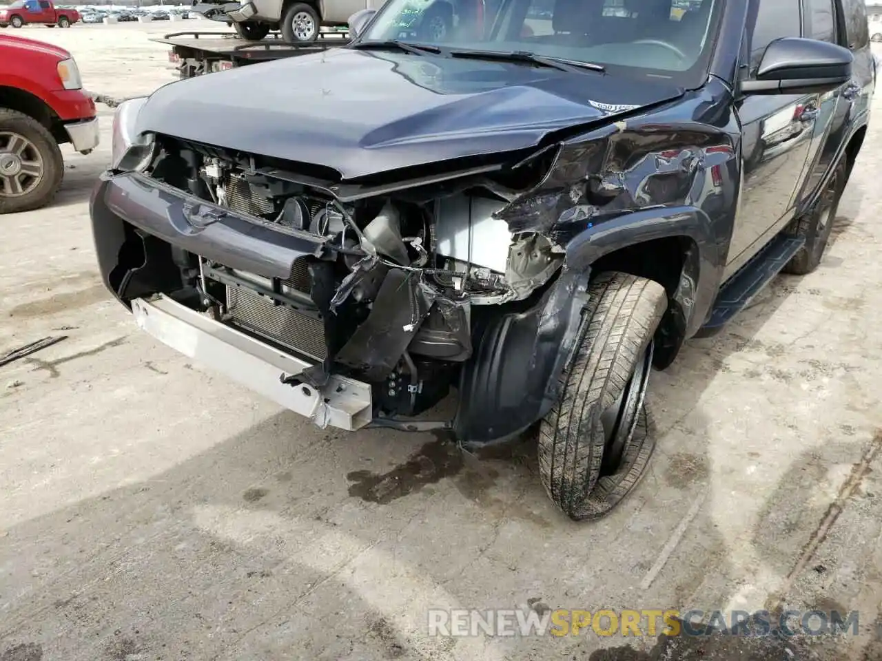 9 Фотография поврежденного автомобиля JTEBU5JR2K5688673 TOYOTA 4RUNNER 2019