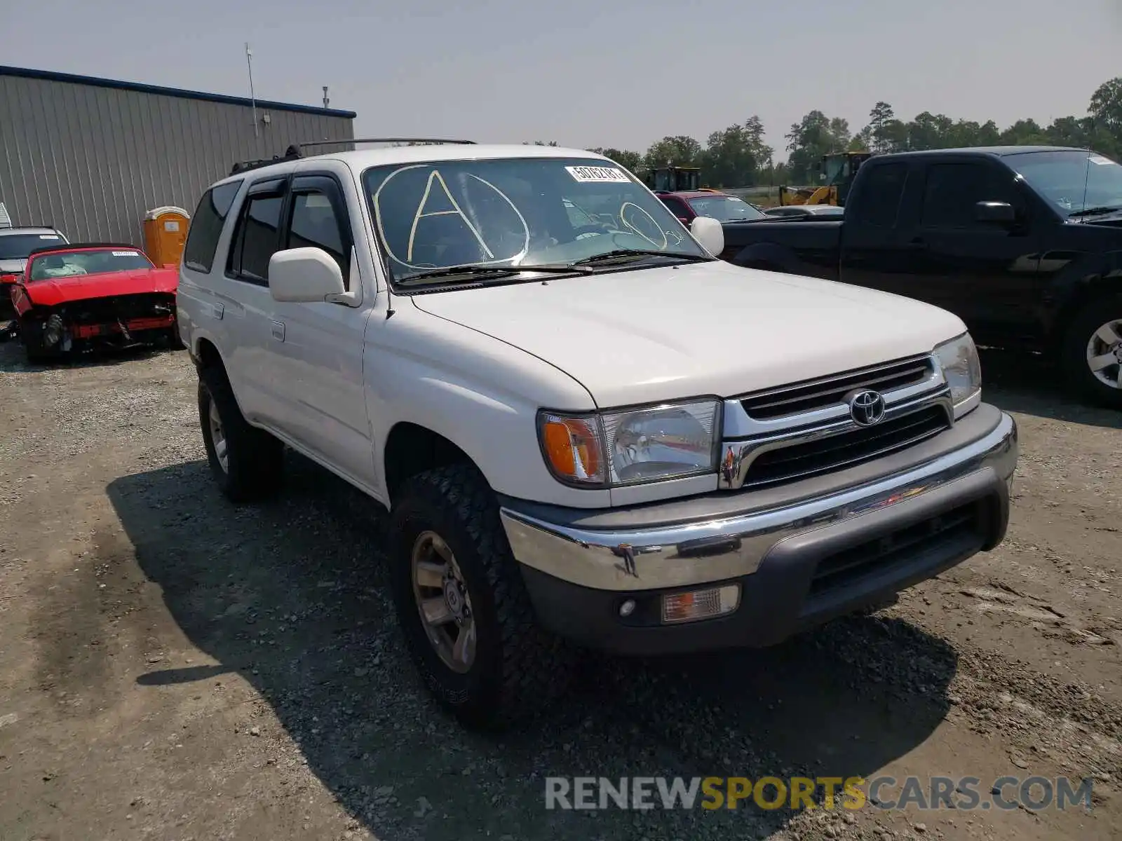 1 Photograph of a damaged car JTEBU5JR2K568891X TOYOTA 4RUNNER 2019