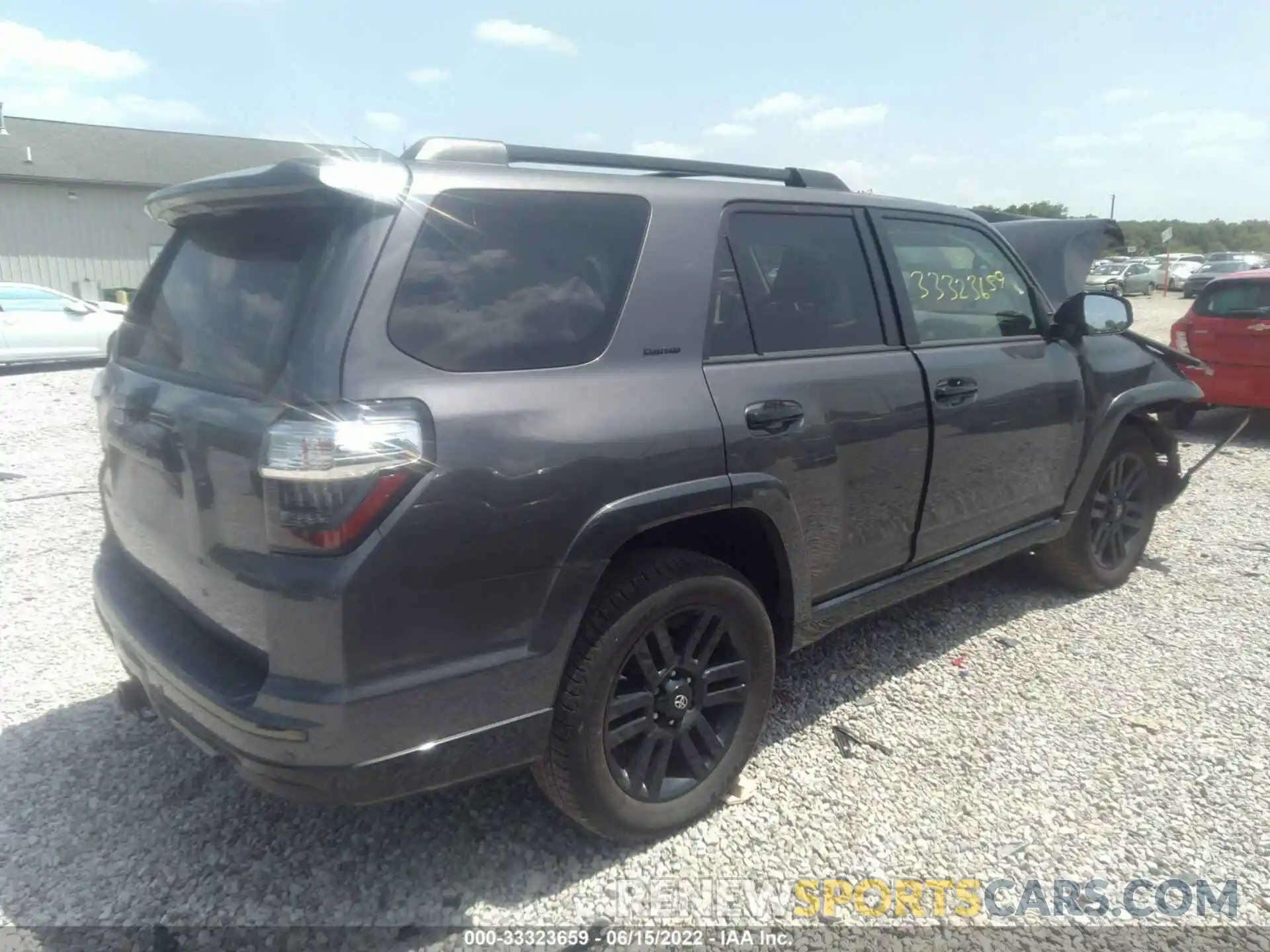 4 Фотография поврежденного автомобиля JTEBU5JR2K5693811 TOYOTA 4RUNNER 2019