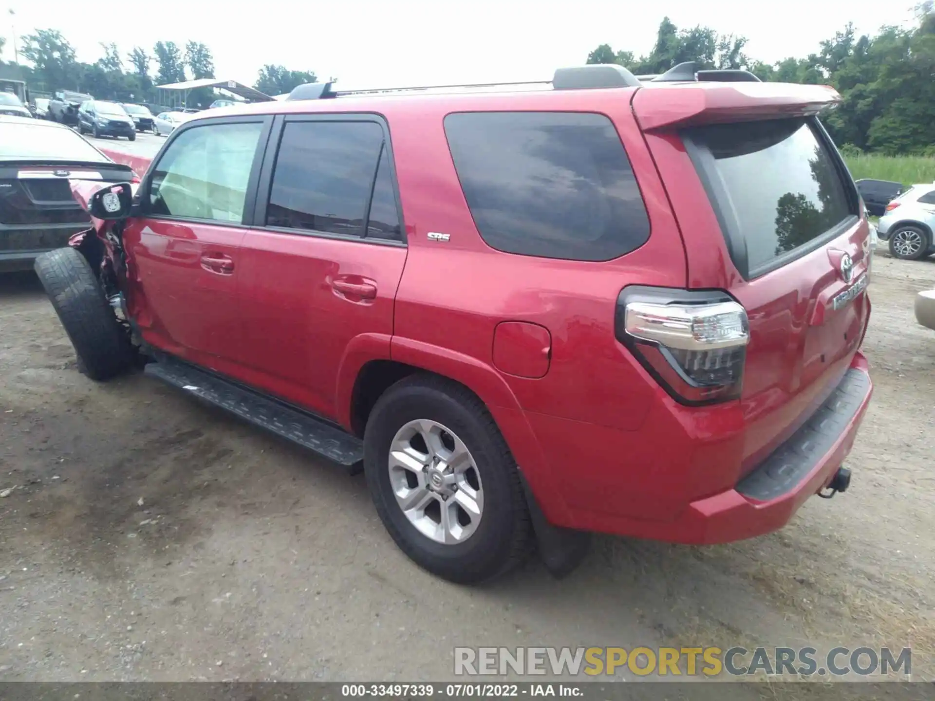 3 Photograph of a damaged car JTEBU5JR2K5695073 TOYOTA 4RUNNER 2019