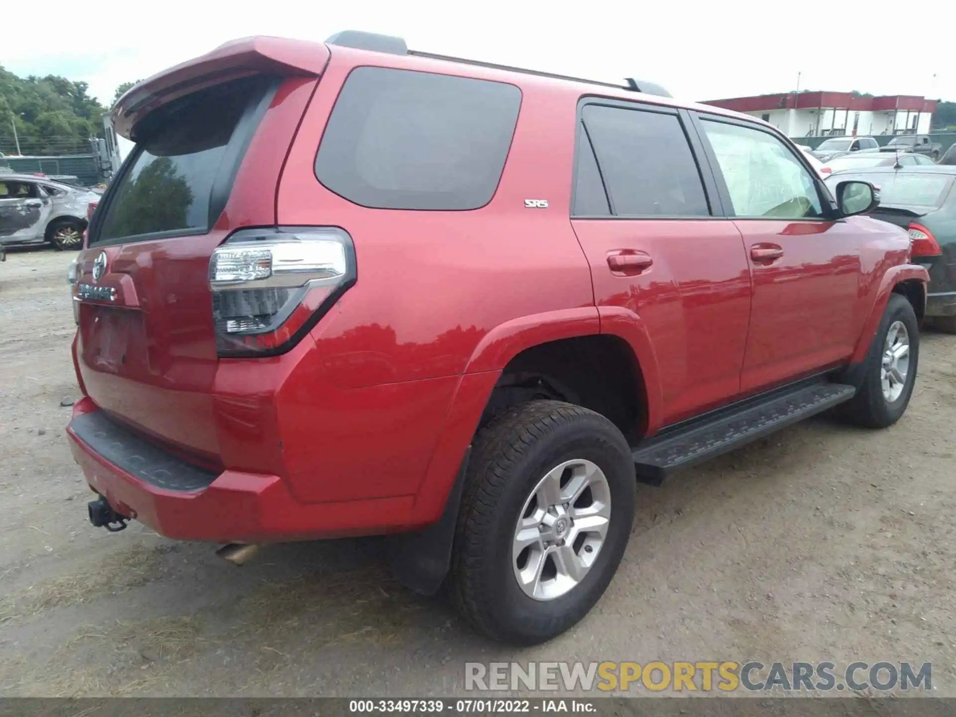 4 Photograph of a damaged car JTEBU5JR2K5695073 TOYOTA 4RUNNER 2019