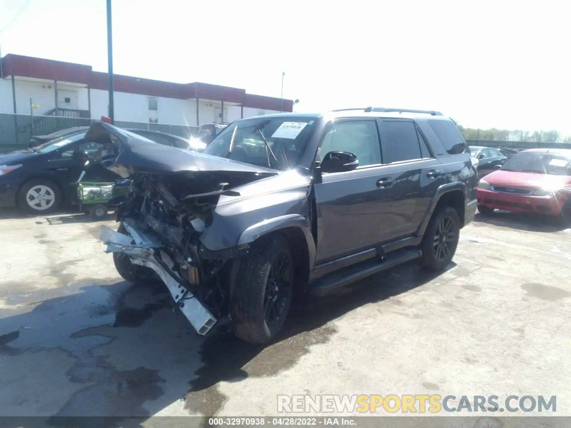 2 Photograph of a damaged car JTEBU5JR2K5699091 TOYOTA 4RUNNER 2019