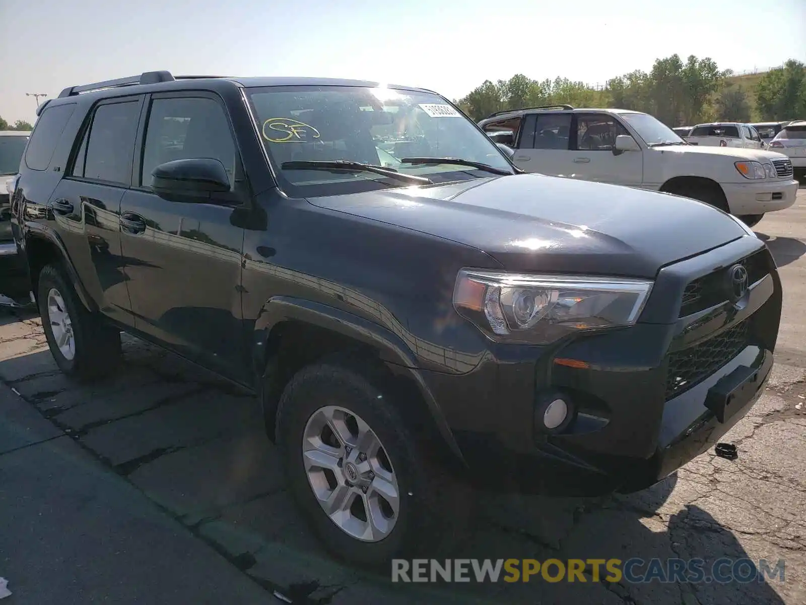 1 Photograph of a damaged car JTEBU5JR2K5702393 TOYOTA 4RUNNER 2019