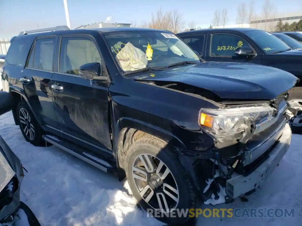 1 Photograph of a damaged car JTEBU5JR2K5702409 TOYOTA 4RUNNER 2019