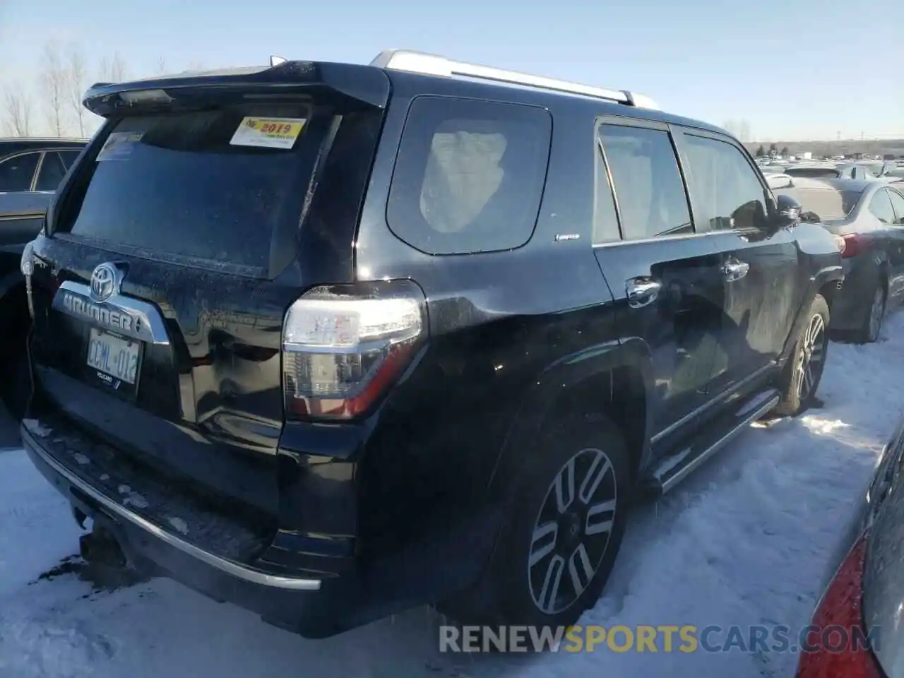 4 Фотография поврежденного автомобиля JTEBU5JR2K5702409 TOYOTA 4RUNNER 2019