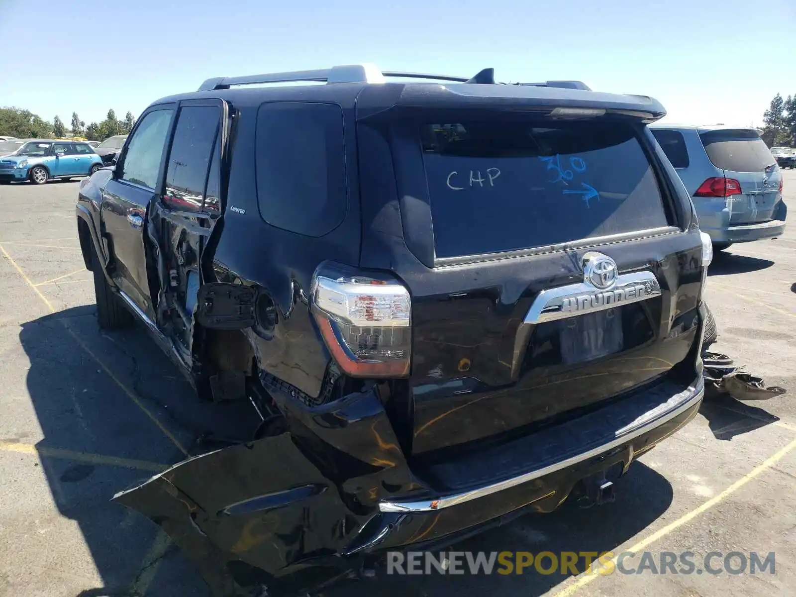 3 Photograph of a damaged car JTEBU5JR2K5703768 TOYOTA 4RUNNER 2019