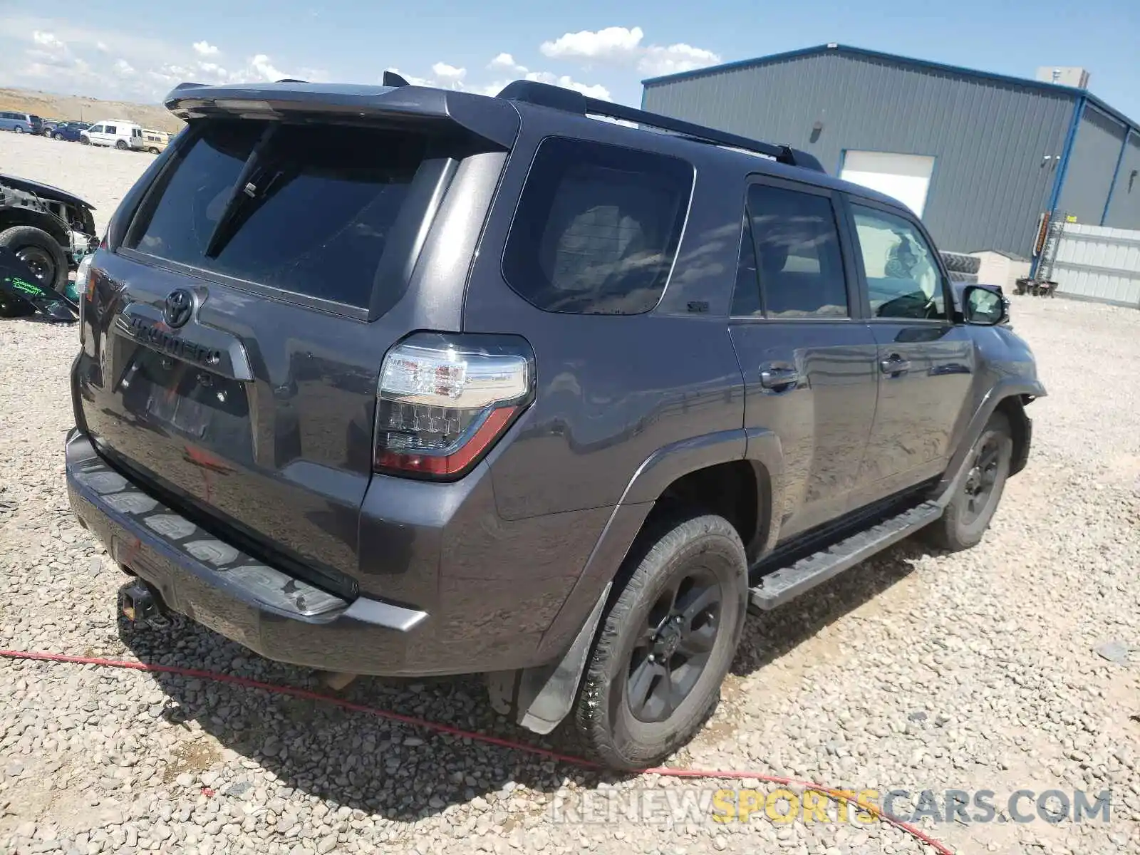 4 Фотография поврежденного автомобиля JTEBU5JR2K5703804 TOYOTA 4RUNNER 2019