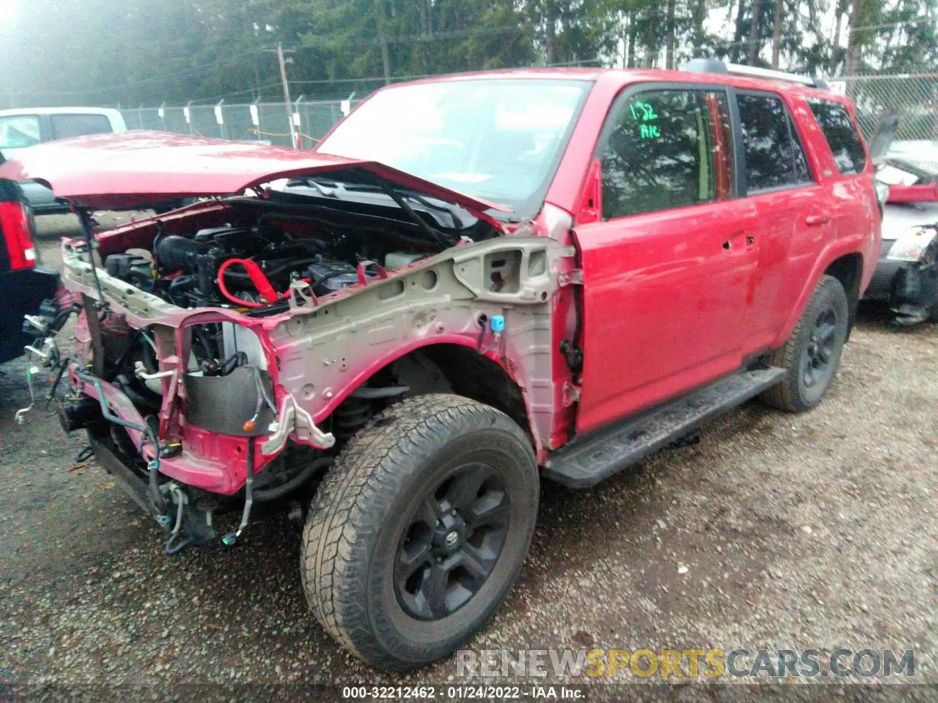 2 Photograph of a damaged car JTEBU5JR2K5706931 TOYOTA 4RUNNER 2019