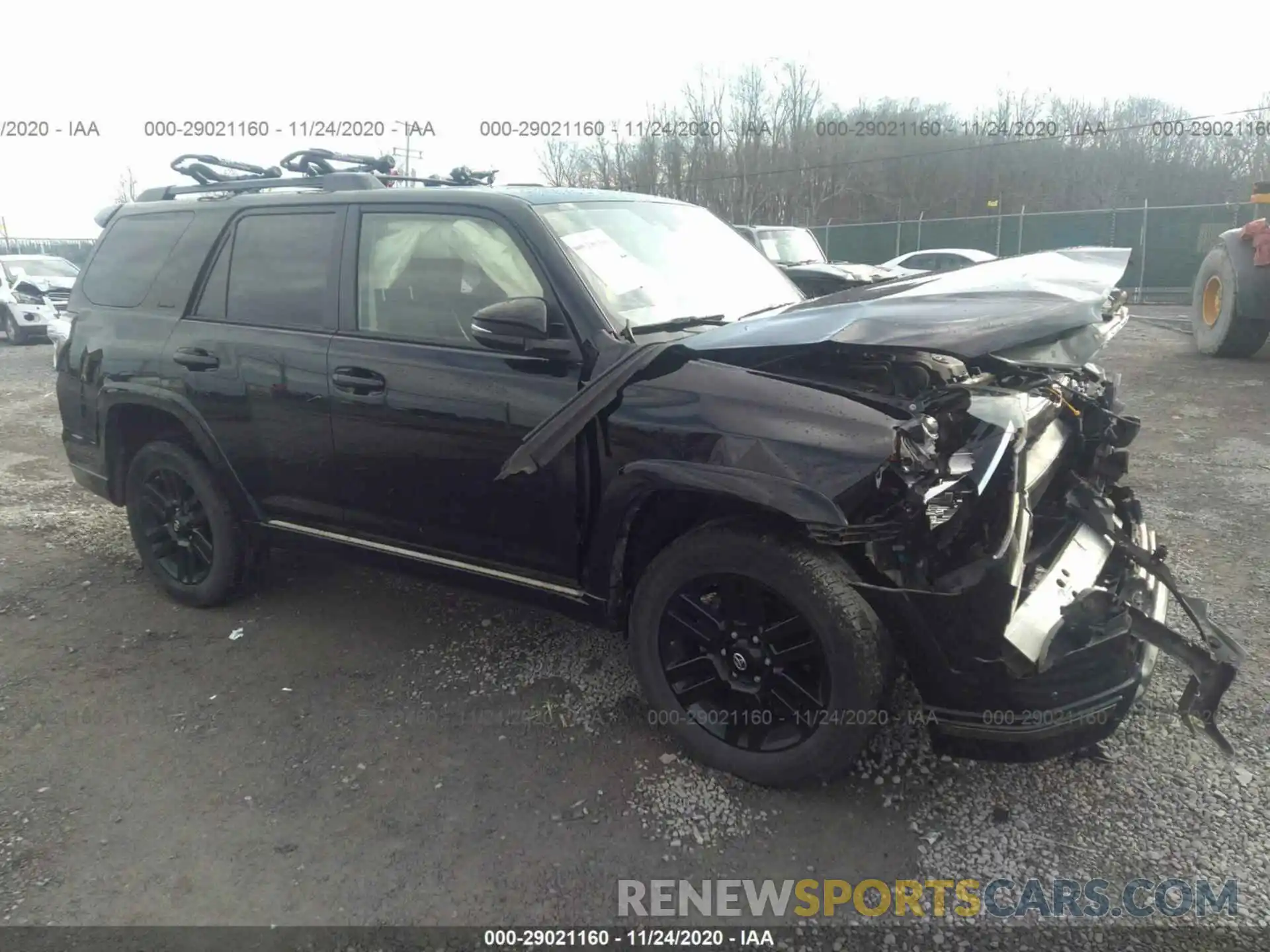 1 Photograph of a damaged car JTEBU5JR2K5707318 TOYOTA 4RUNNER 2019