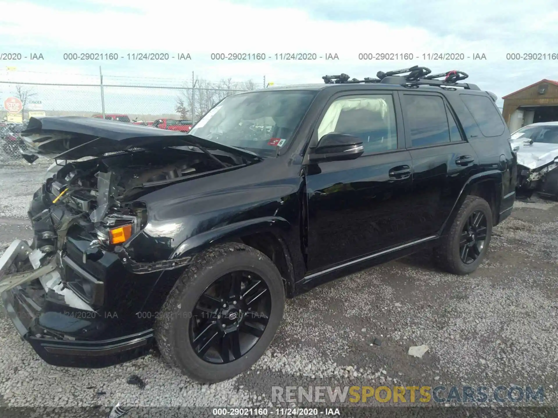 2 Photograph of a damaged car JTEBU5JR2K5707318 TOYOTA 4RUNNER 2019