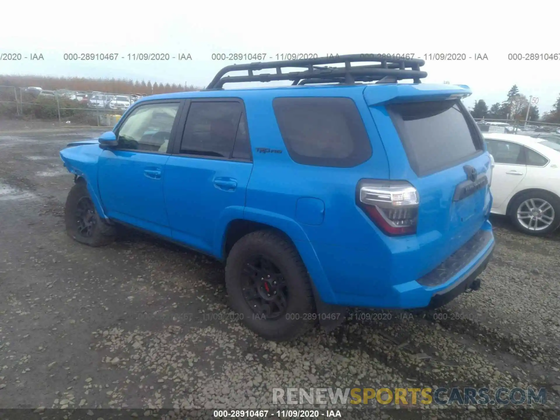 3 Photograph of a damaged car JTEBU5JR2K5708209 TOYOTA 4RUNNER 2019