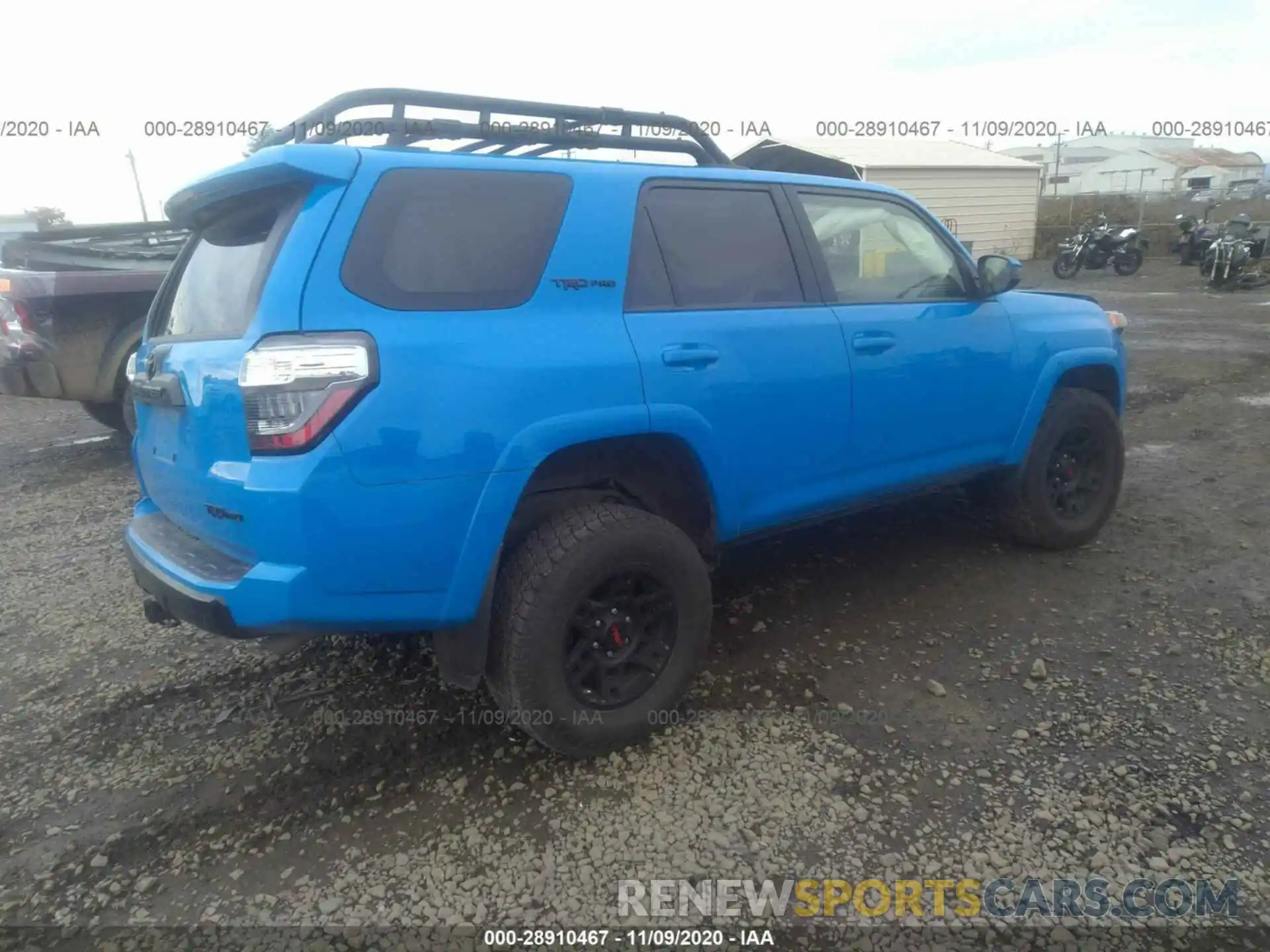 4 Фотография поврежденного автомобиля JTEBU5JR2K5708209 TOYOTA 4RUNNER 2019