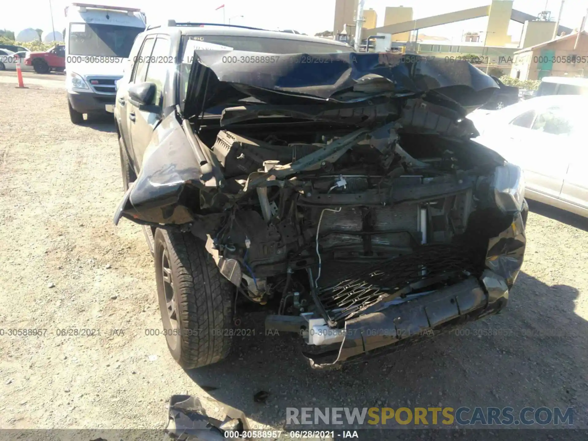 6 Photograph of a damaged car JTEBU5JR2K5708288 TOYOTA 4RUNNER 2019