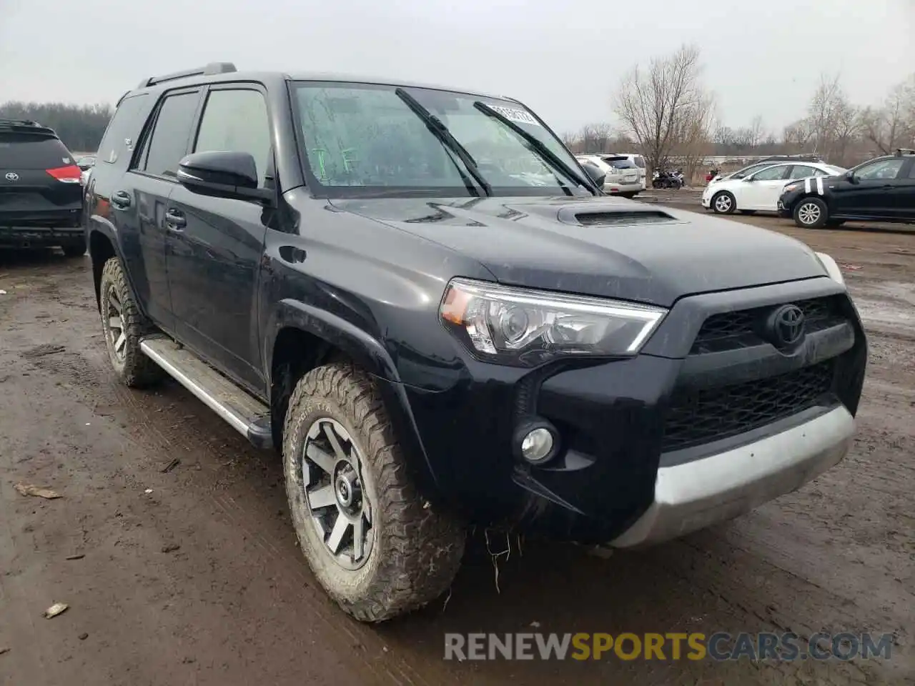 1 Photograph of a damaged car JTEBU5JR2K5710624 TOYOTA 4RUNNER 2019