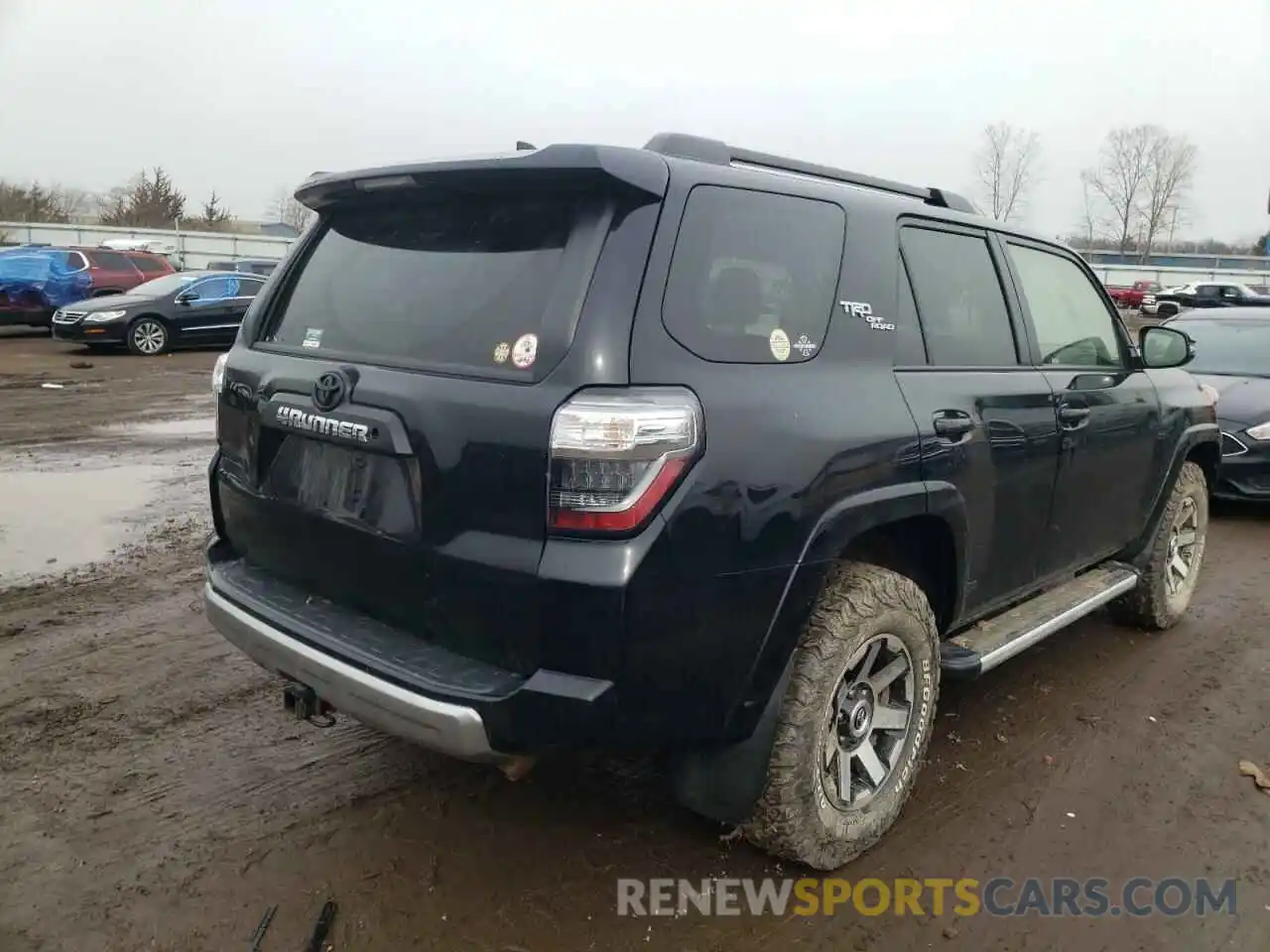 4 Фотография поврежденного автомобиля JTEBU5JR2K5710624 TOYOTA 4RUNNER 2019