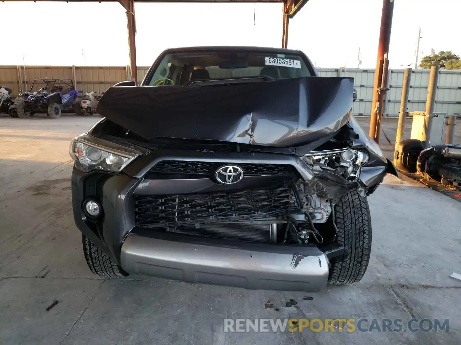 9 Photograph of a damaged car JTEBU5JR2K5711210 TOYOTA 4RUNNER 2019