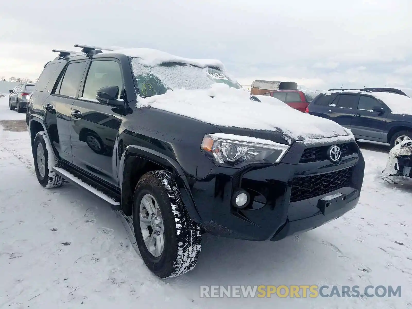 1 Photograph of a damaged car JTEBU5JR2K5712390 TOYOTA 4RUNNER 2019