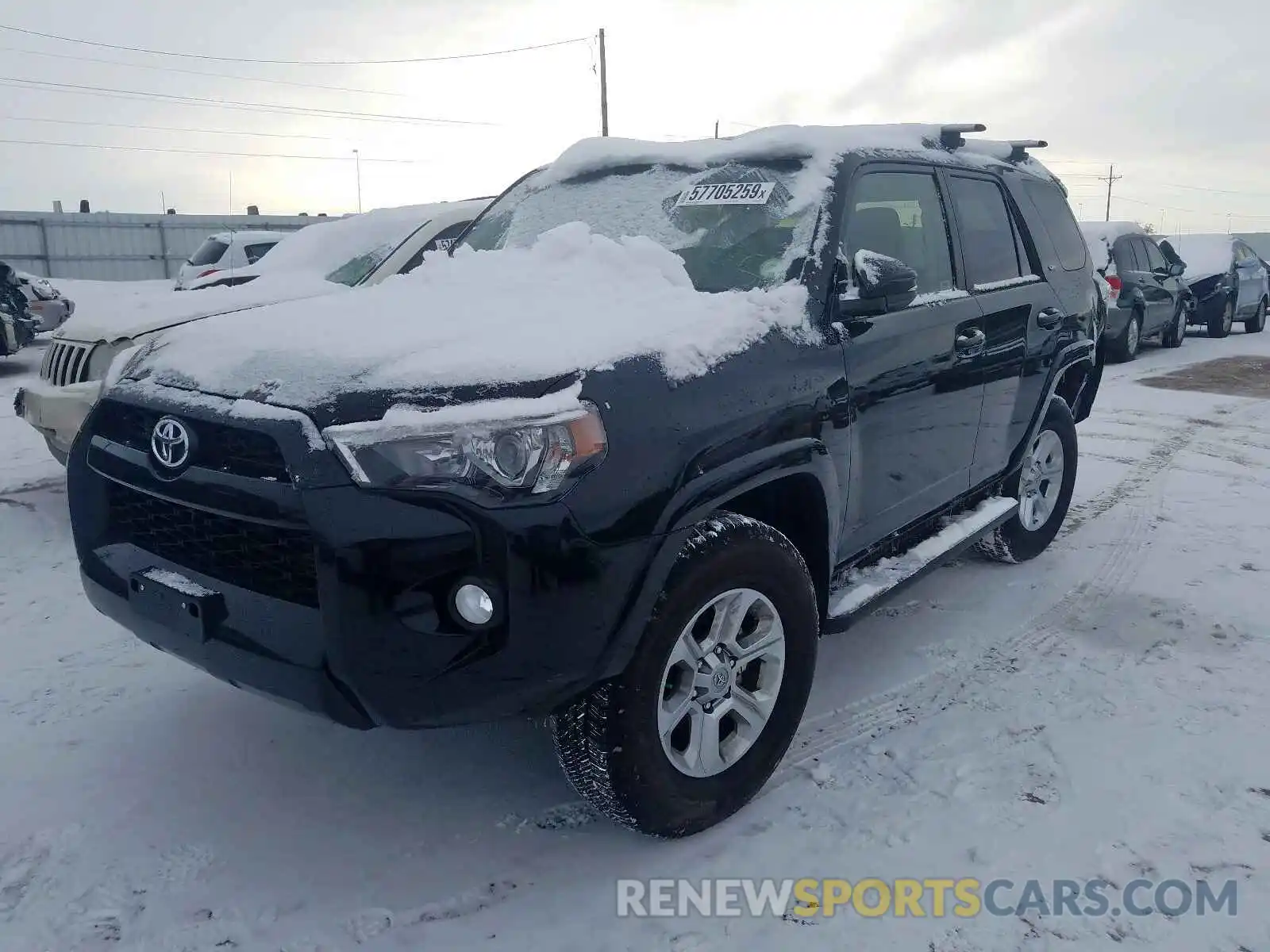 2 Фотография поврежденного автомобиля JTEBU5JR2K5712390 TOYOTA 4RUNNER 2019