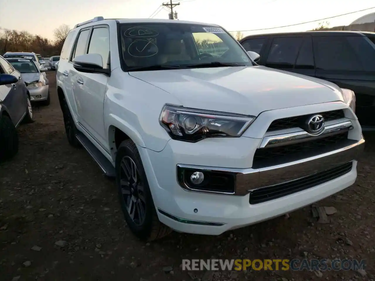 1 Photograph of a damaged car JTEBU5JR2K5713099 TOYOTA 4RUNNER 2019