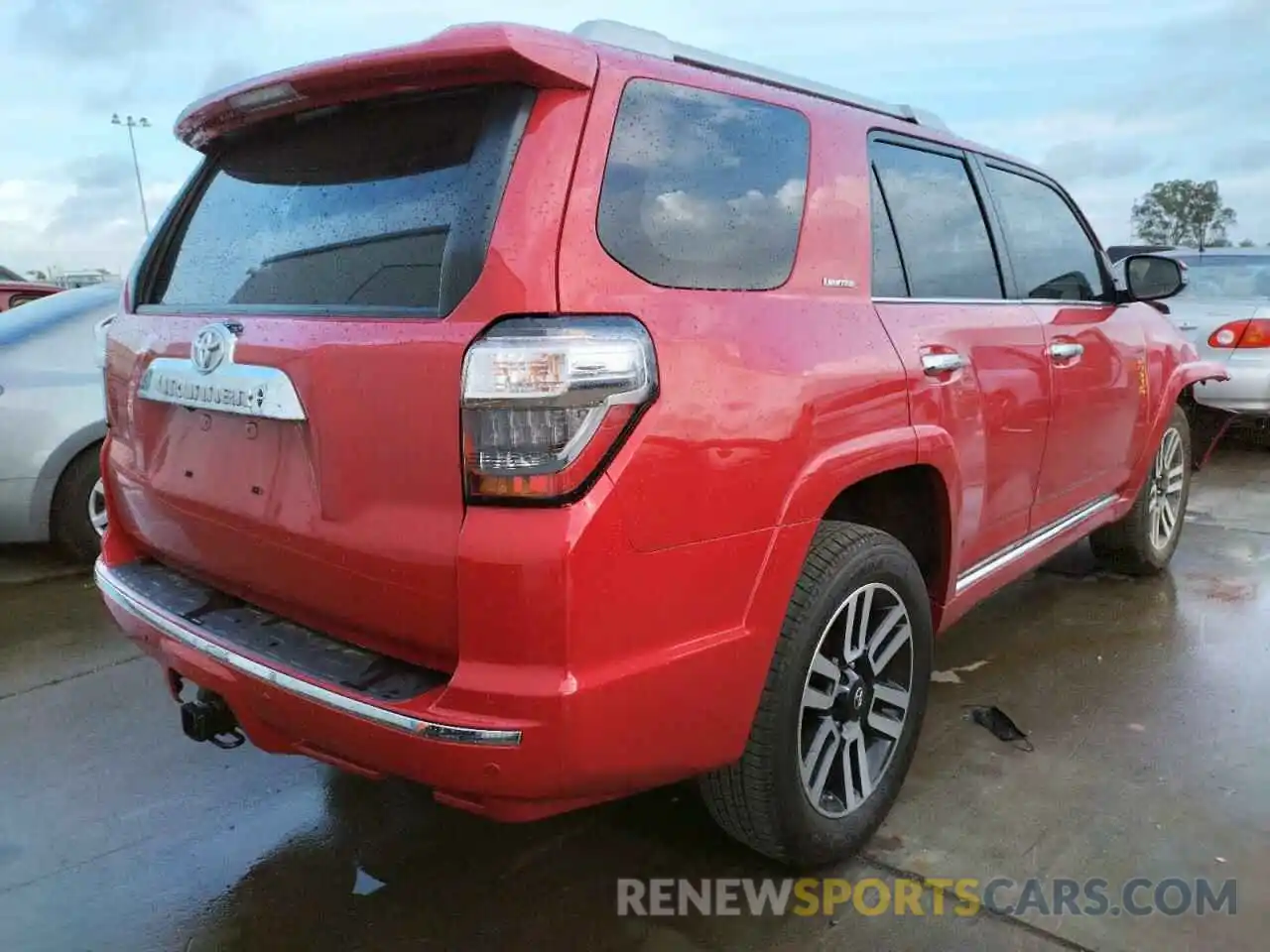 4 Фотография поврежденного автомобиля JTEBU5JR2K5714902 TOYOTA 4RUNNER 2019