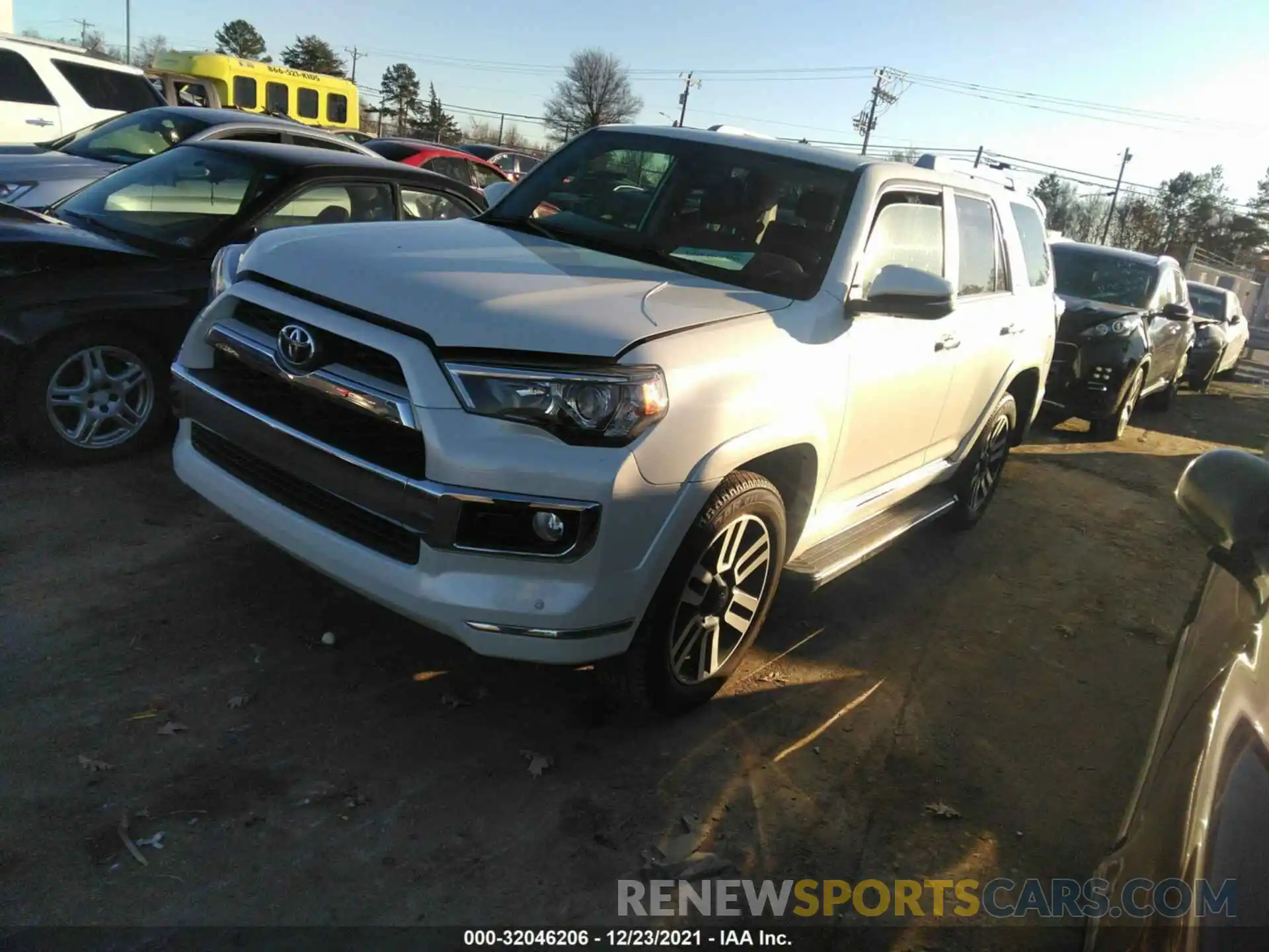 2 Photograph of a damaged car JTEBU5JR2K5716732 TOYOTA 4RUNNER 2019