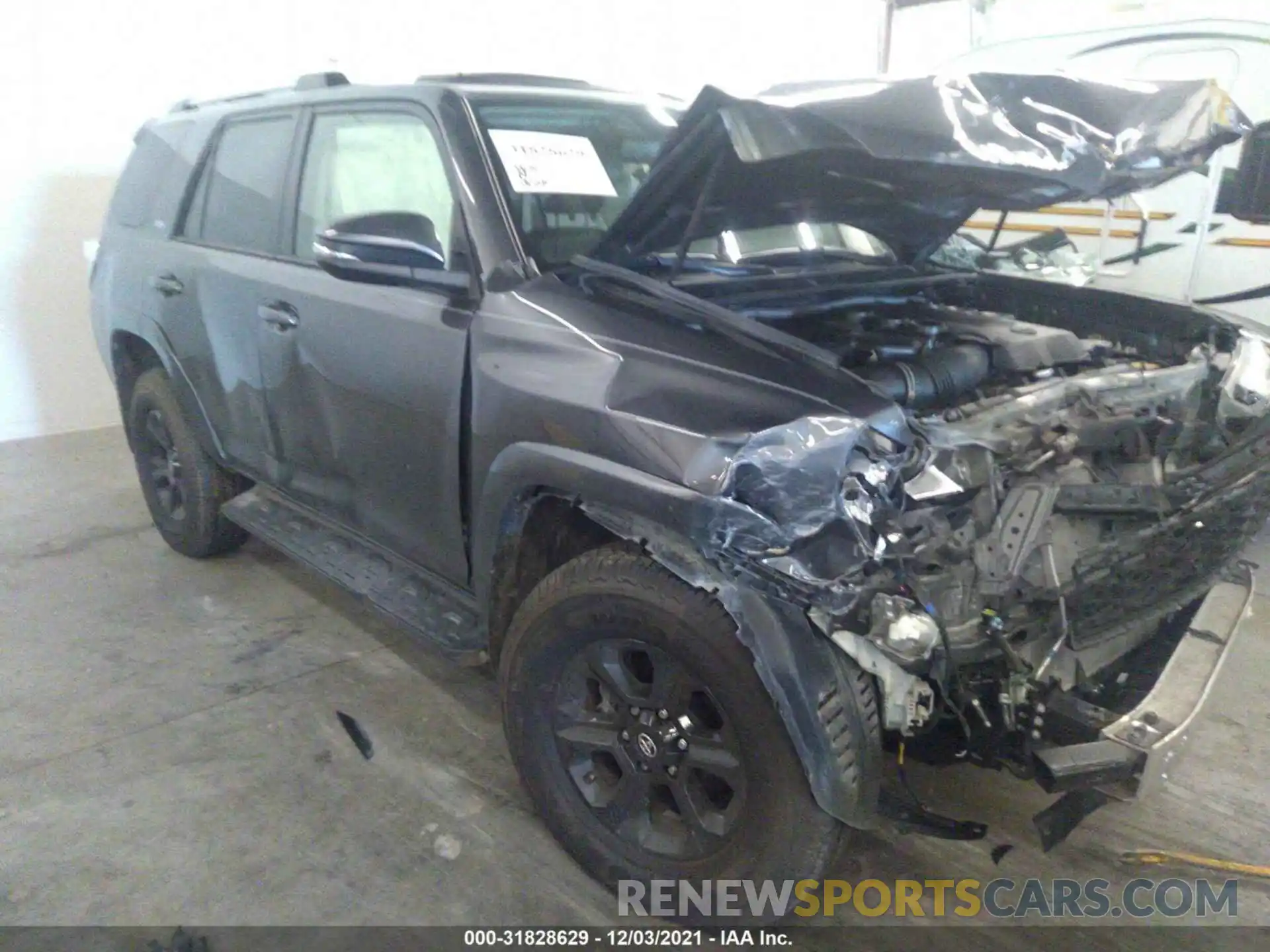 1 Photograph of a damaged car JTEBU5JR2K5719498 TOYOTA 4RUNNER 2019